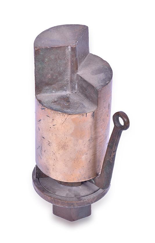 Gee Cee Three Chime Brass Step Top Steam Whistle (1 of 4)