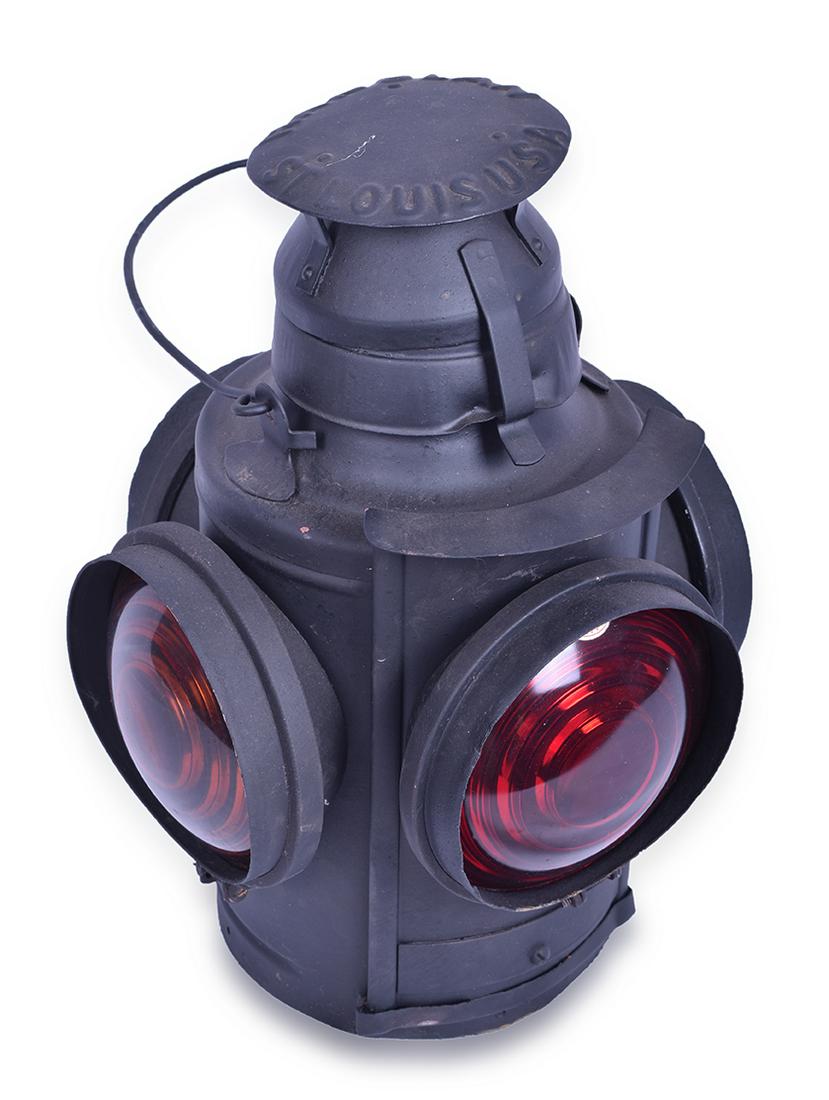 Restored Handlan No. 30 Railroad Switch Lamp (1 of 3)