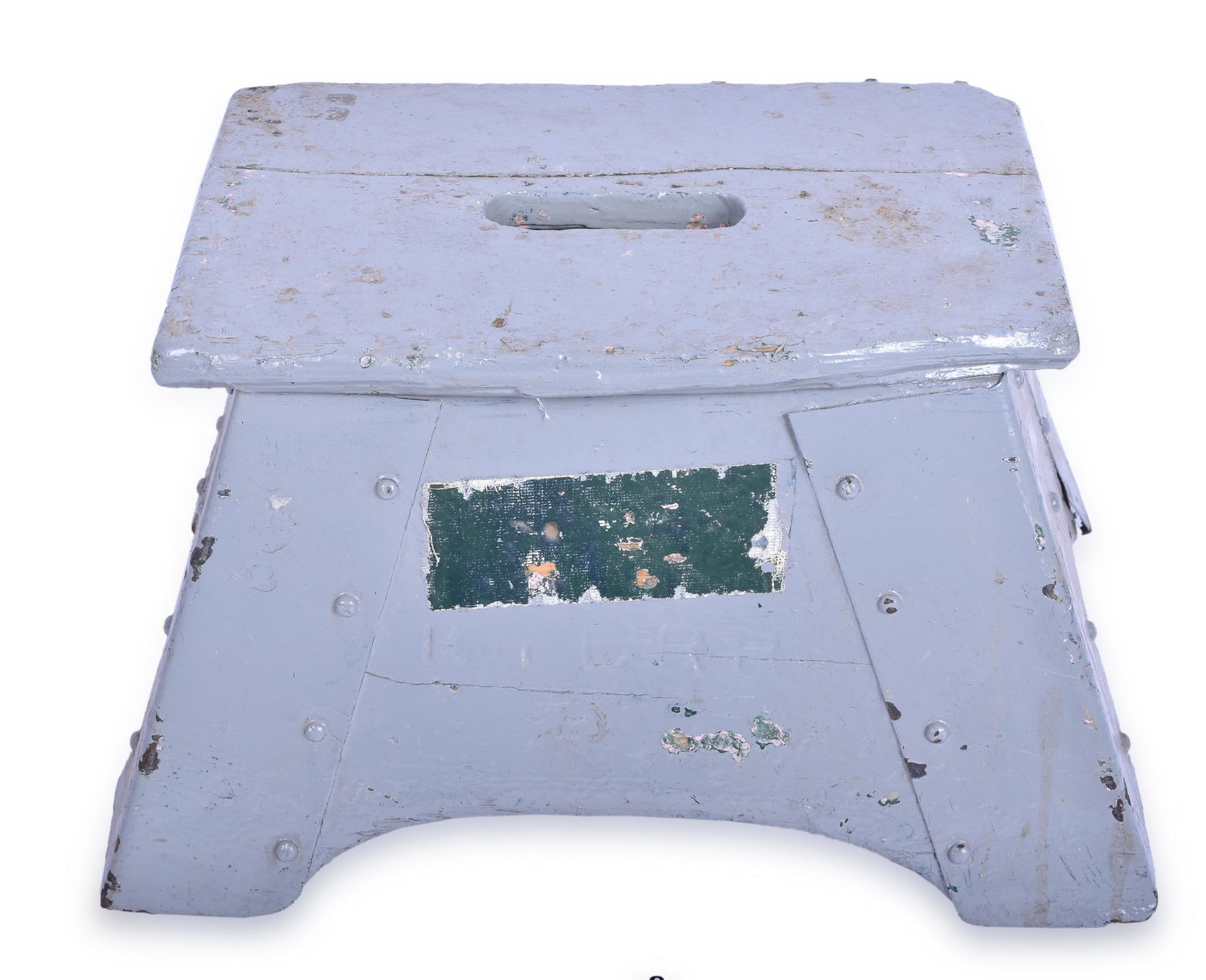 New York Central Railroad Marked Wooden Passenger Step (1 of 4)