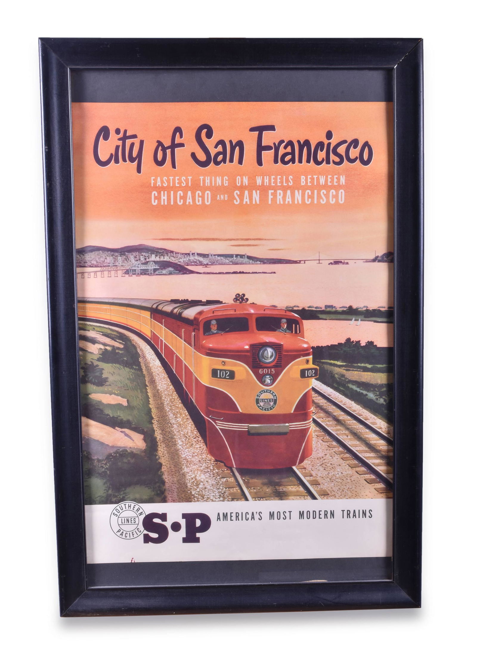 Southern Pacific Railroad "City of San Francisco" (1 of 4)