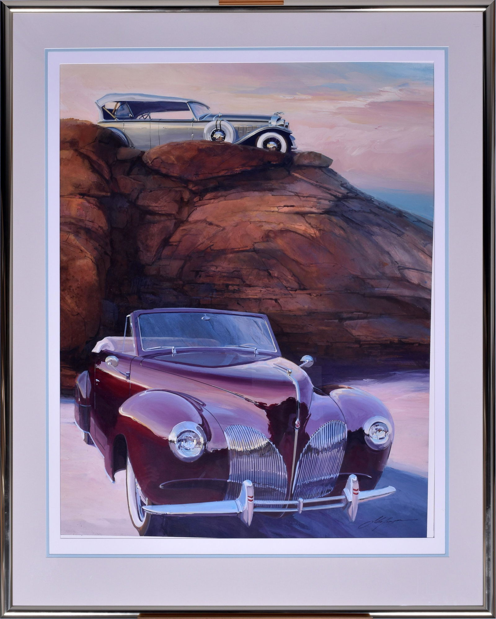 John Krieger, Yesterday's Grace, Original gouache painting, 39 1/4" x 49 1/4" (1 of 14)