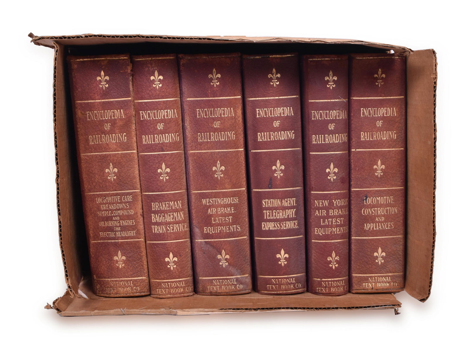 The Encyclopedia of Railroading - Seven Volume Set - Copyright 1910 (1 of 3)