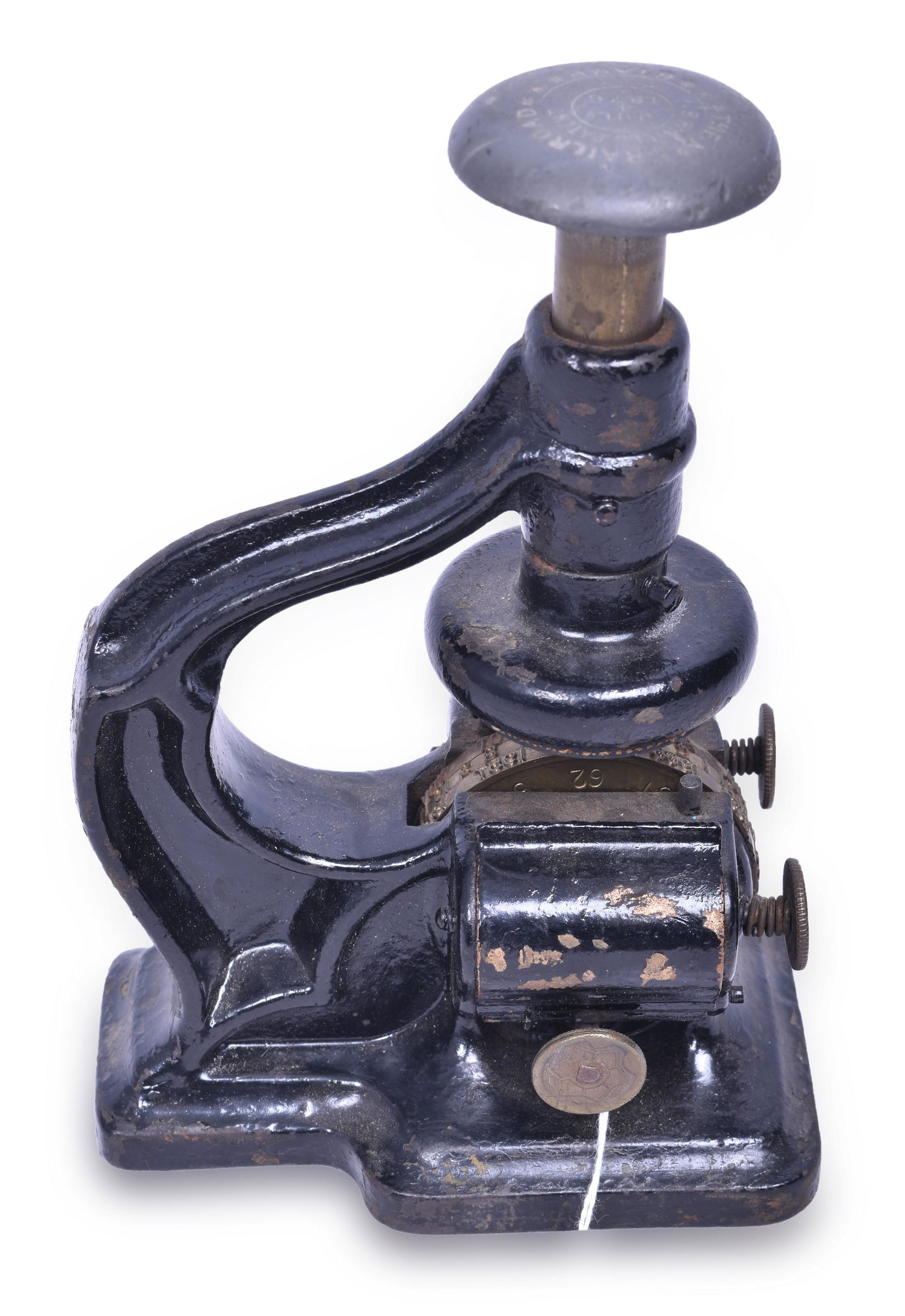 The Railroad Stamp Ticket Dater - Pat. 1876 (1 of 4)