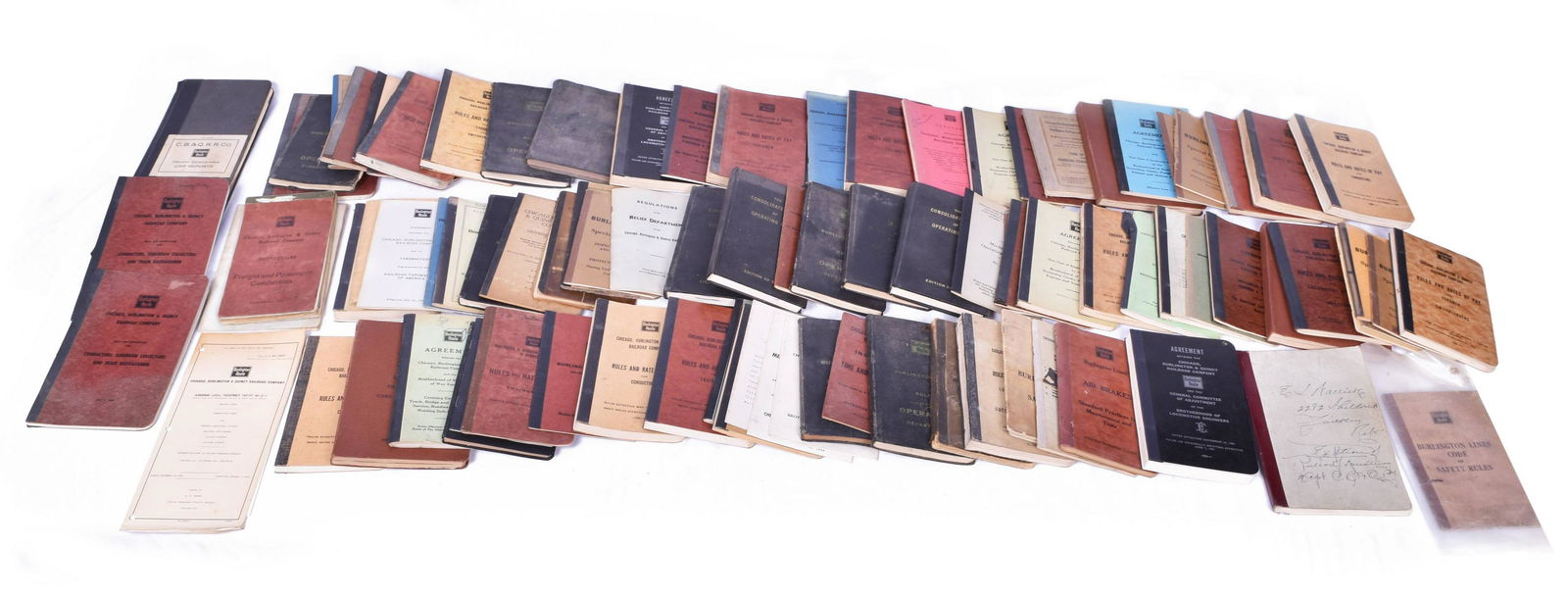 95 CB&Q / Burlington Railroad Operation Manuals and More (1 of 5)