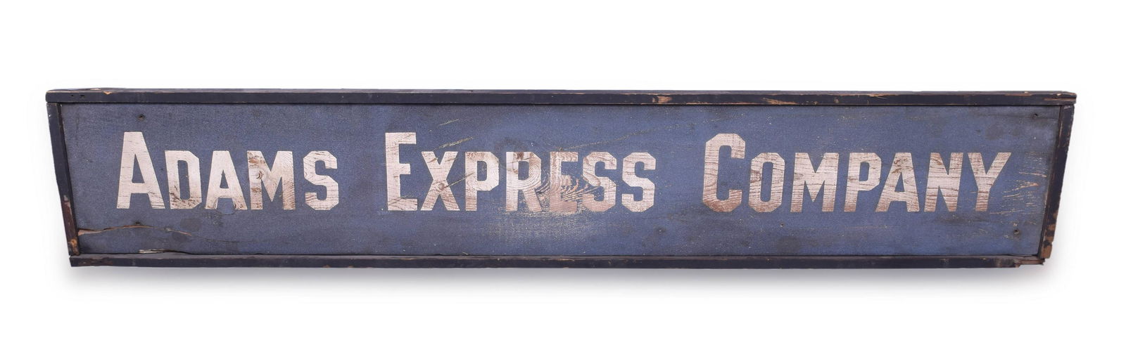 Adams Express Company Wooden Sign (1 of 9)