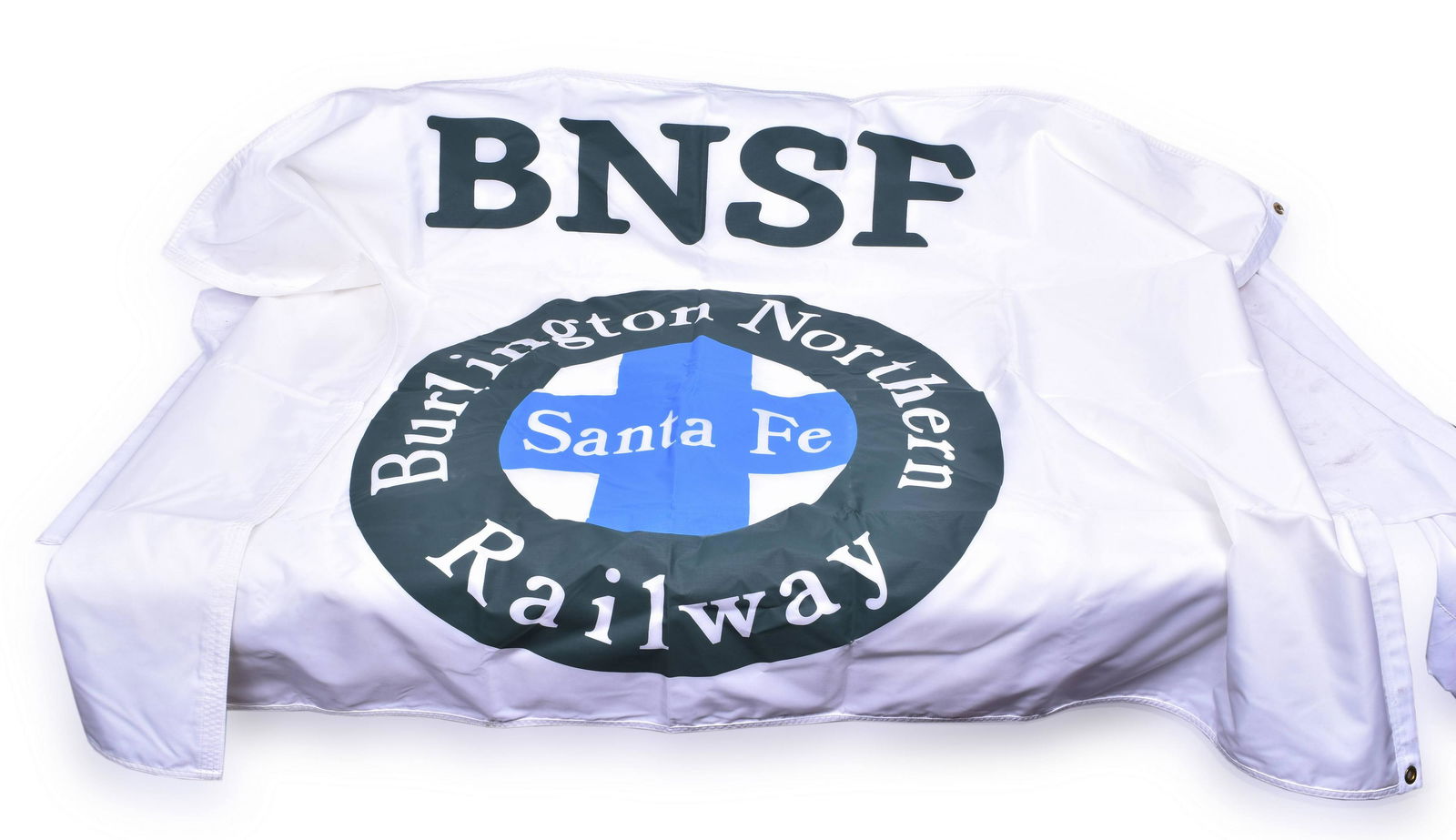 Large Burlington Northern Santa Fe Railroad Flag (1 of 1)