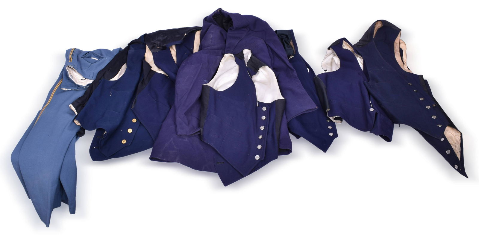 Railroad Conductor / Trainman Uniform Vests, Jacket, and Pants - CB&Q and Missouri Pacific (1 of 2)