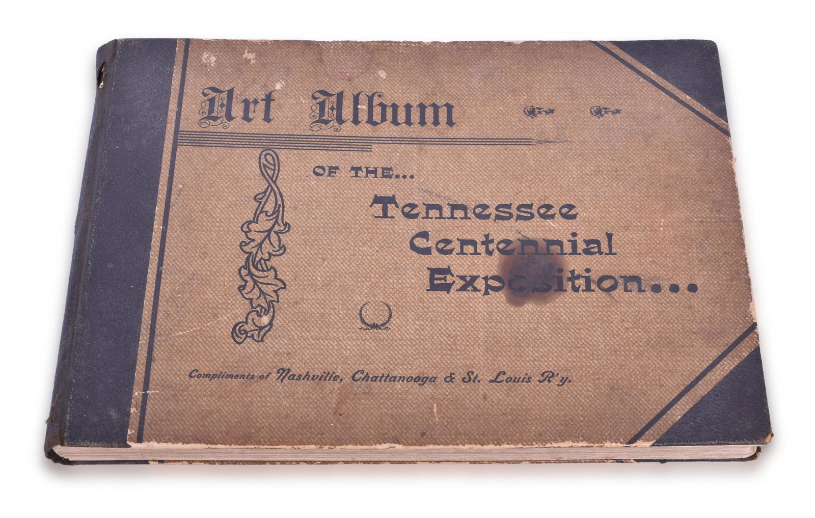 1898 Art Album of the Tennessee Centennial Book - Provided by the Nashville Chattanooga & St. Louis (1 of 2)