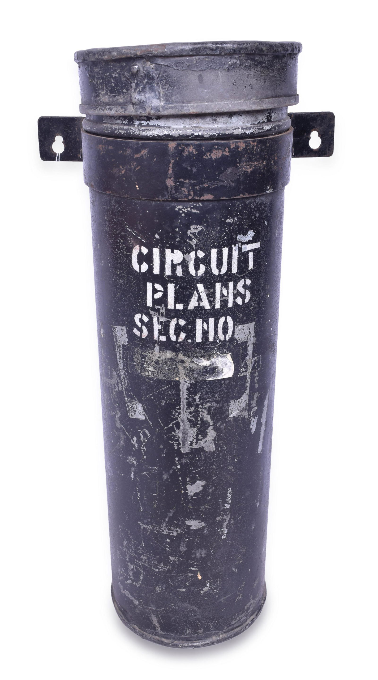 Railroad Track Circuit Plans Steel Canister (1 of 7)
