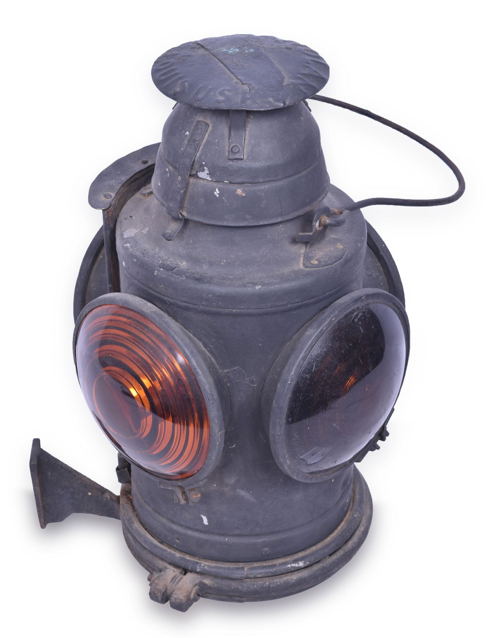 Handlan Nickel Plate Railroad Caboose Marker Lamp - Cloverleaf District (1 of 4)