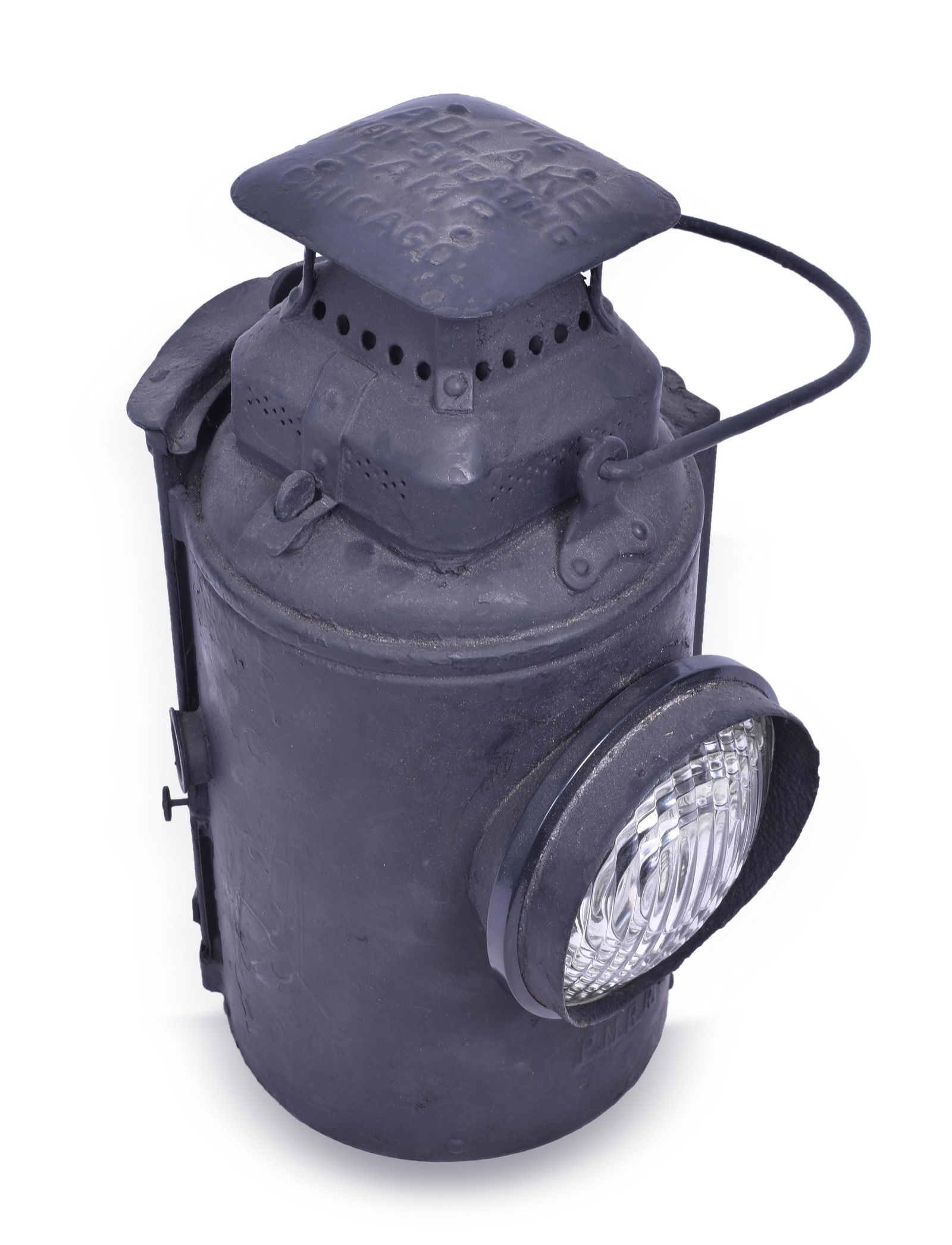 Adams & Westlake / Adlake Pere Marquette Railroad Semaphore Lamp (1 of 2)