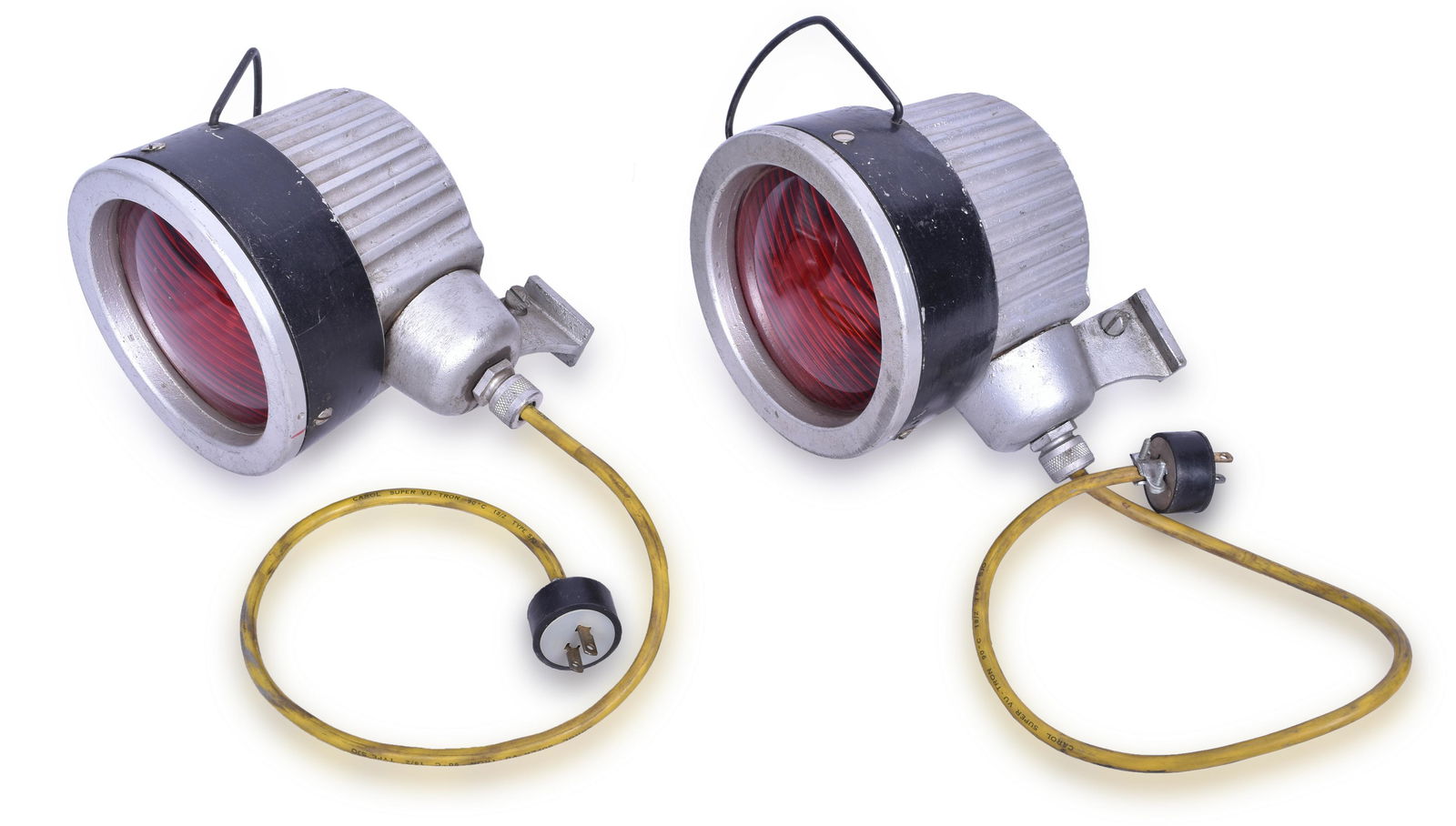 Cast Aluminum Railroad Tail Marker Lamps (1 of 4)