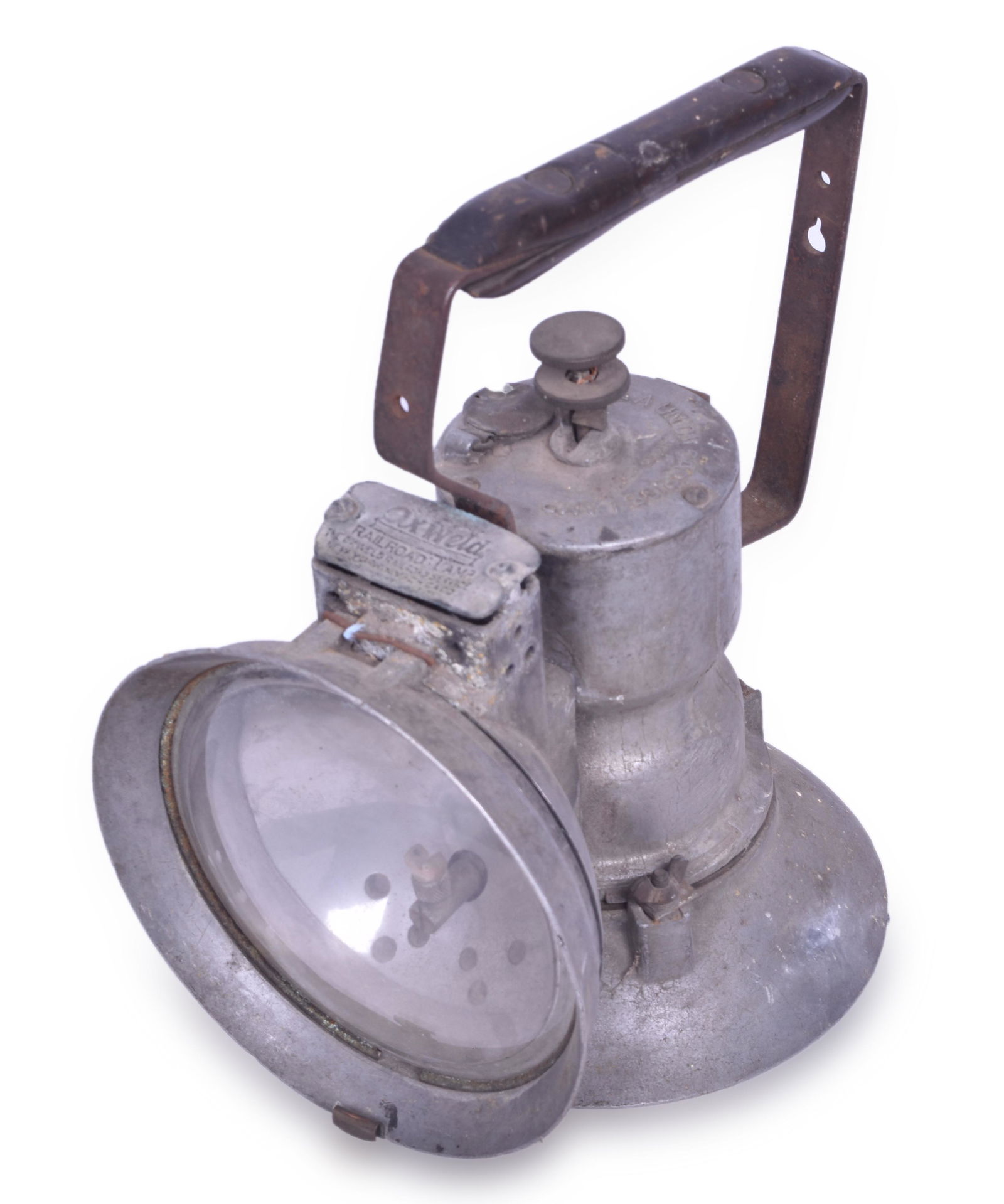 Oxweld Model A Union Carbide Railroad Inspection Lamp (1 of 5)