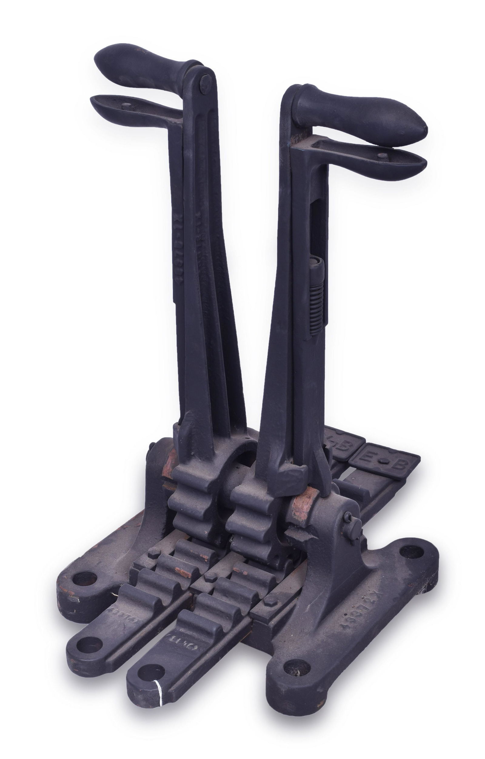 Die Cast Train Order Signal Desk Levers - East and West Bound (1 of 2)