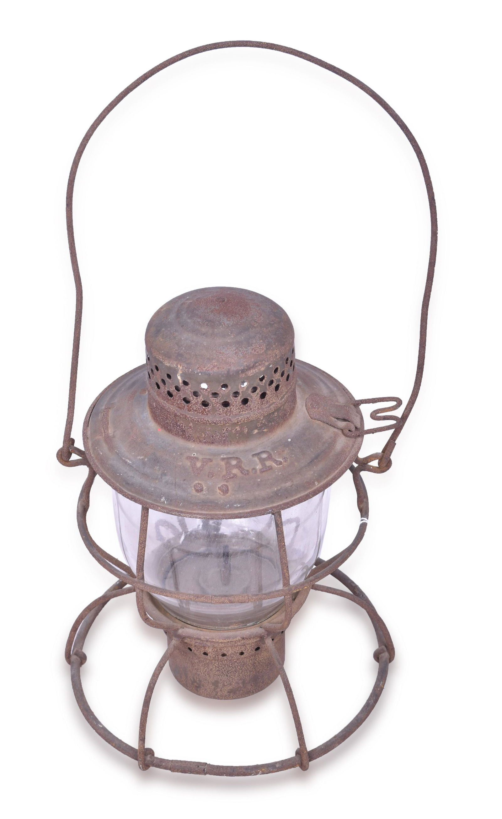 Handlan Vandalia Railroad Lantern with Clear Etched Globe (1 of 6)