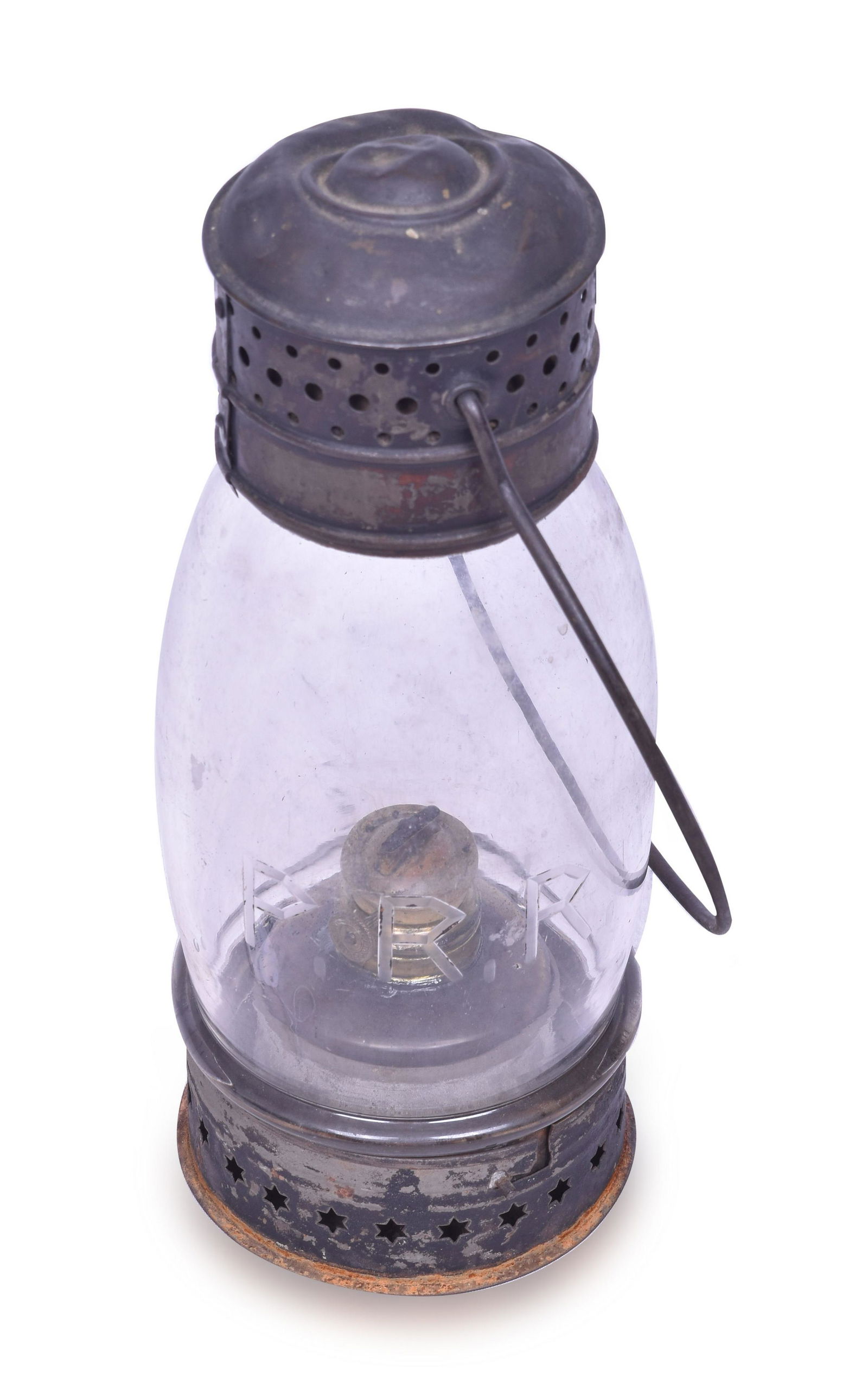 Passumpsic Railroad Fixed Globe Lantern (1 of 3)