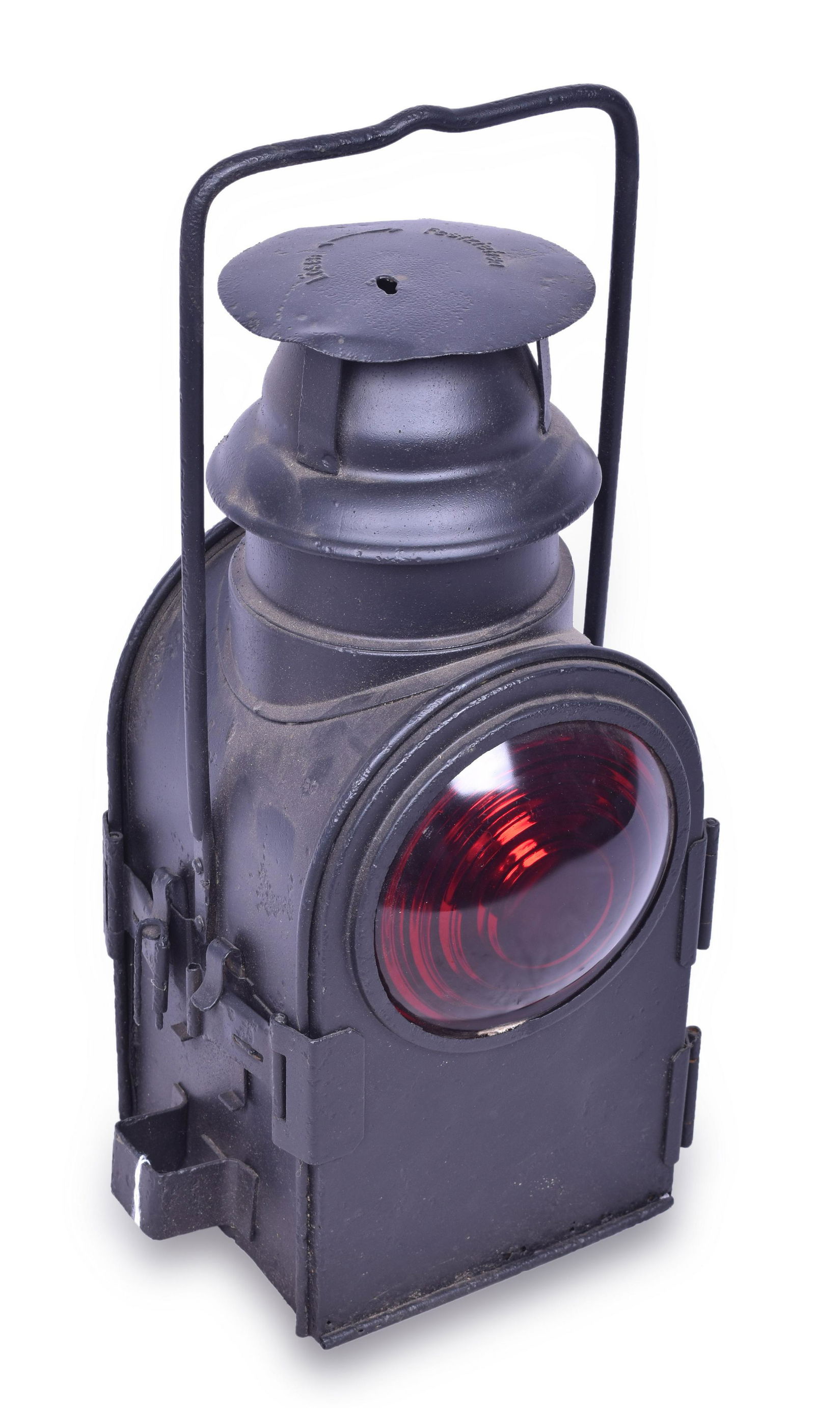Restored German Railroad Marker Lamp (1 of 4)