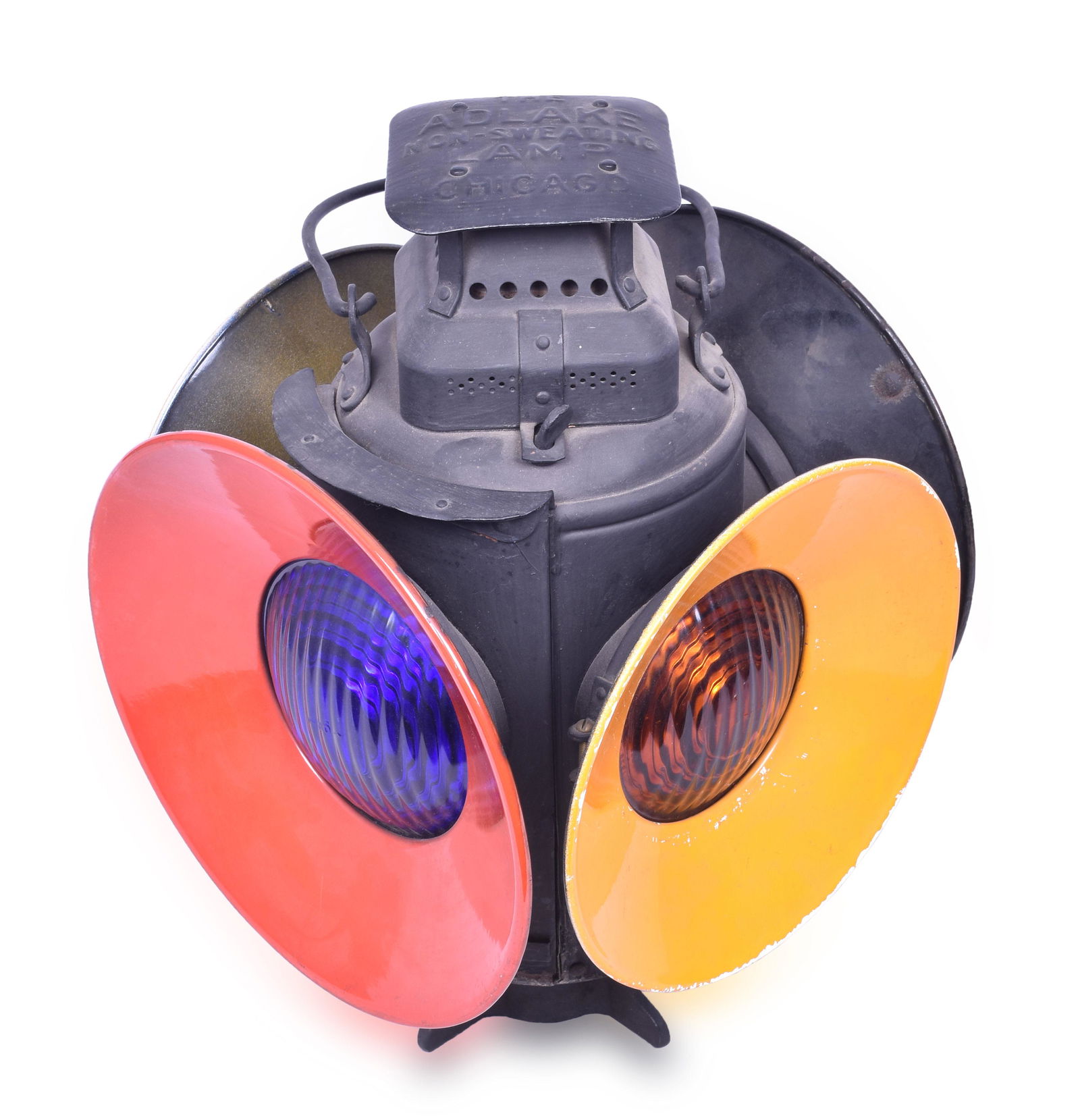 Adams & Westlake Switch Lamp w/ Yellow and Red Day Targets (1 of 3)