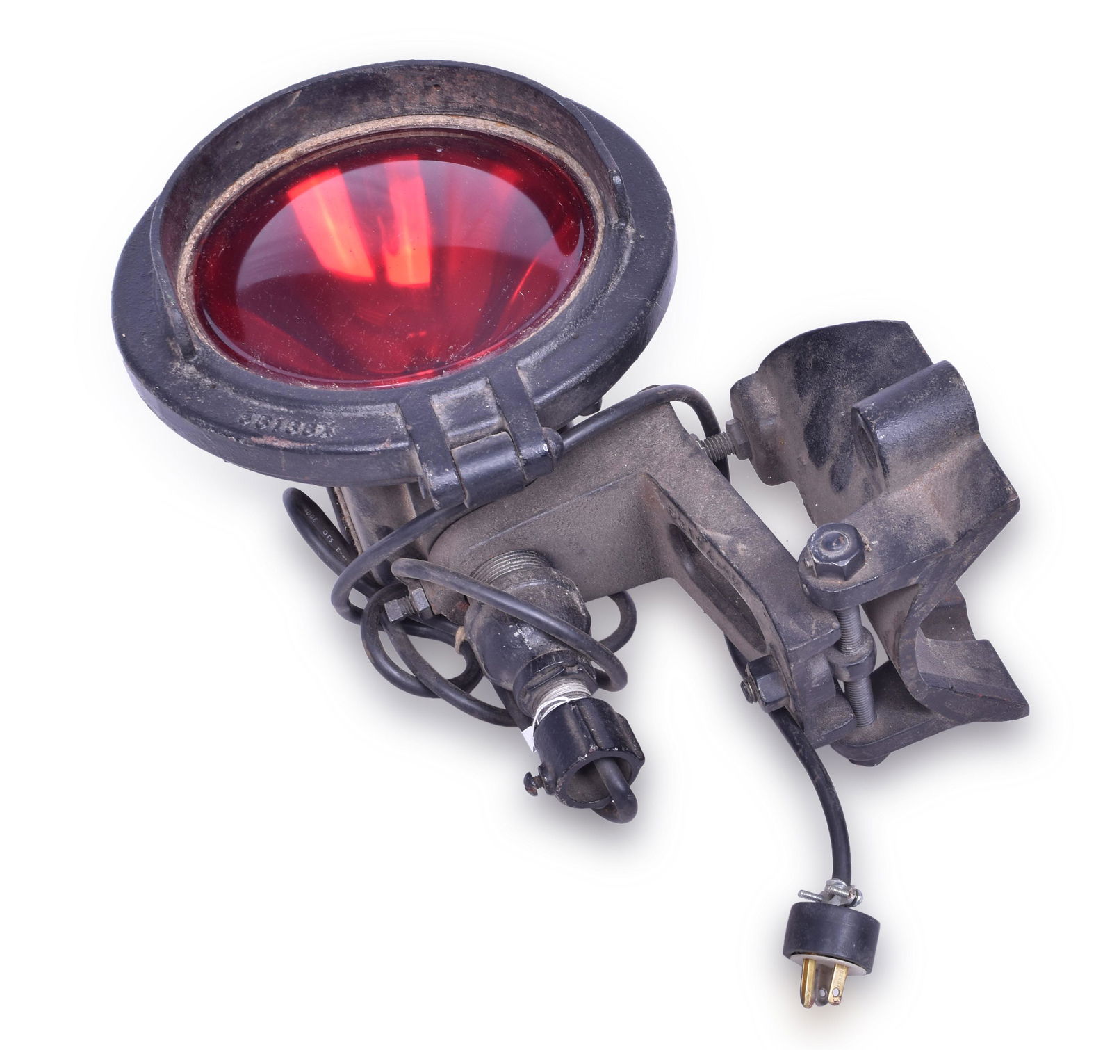 General Railway Signal Pole Mounted Red Signal Light (1 of 3)