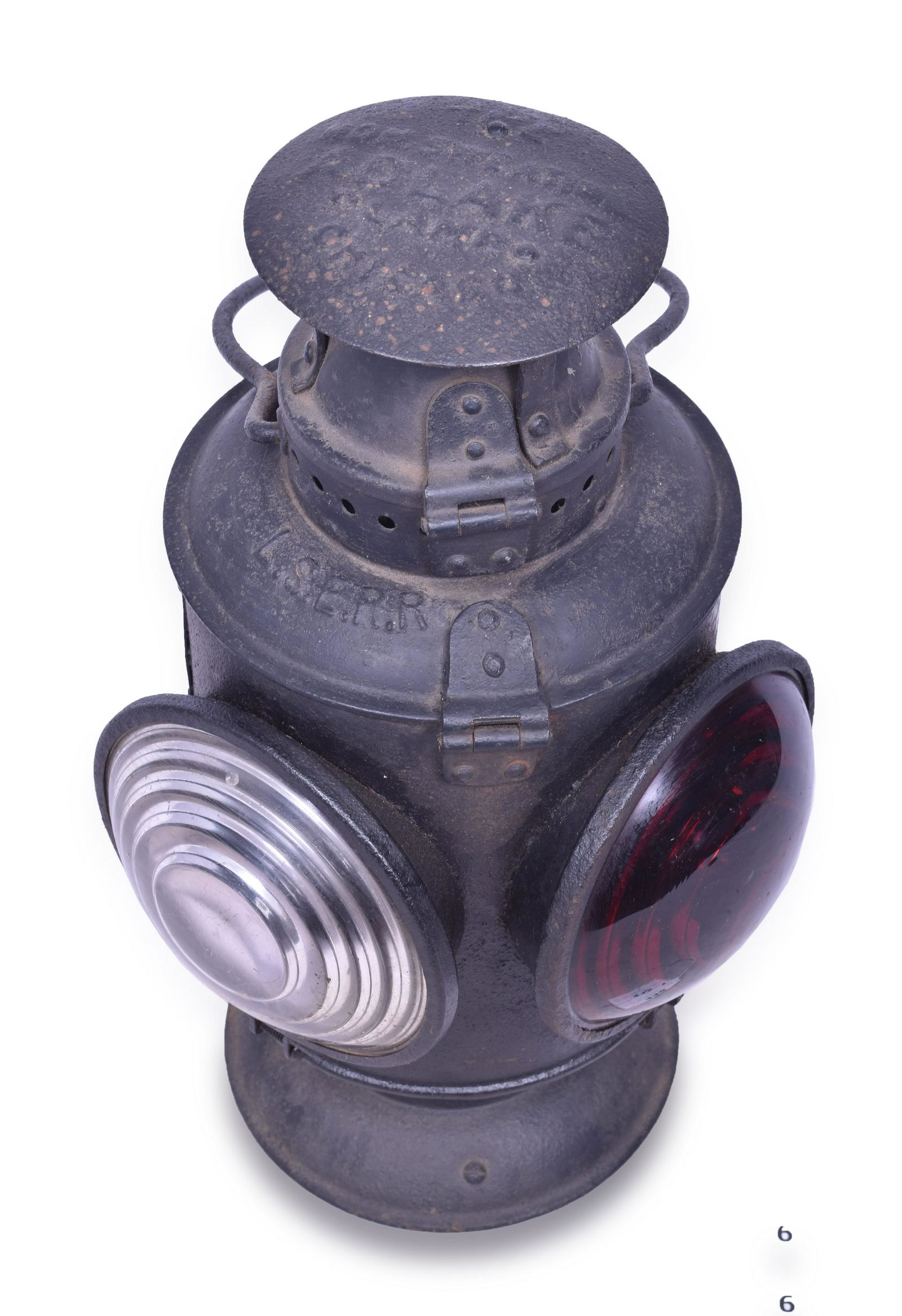 Adams & Westlake Lake Shore Electric Railway Left Marker Lamp (1 of 4)