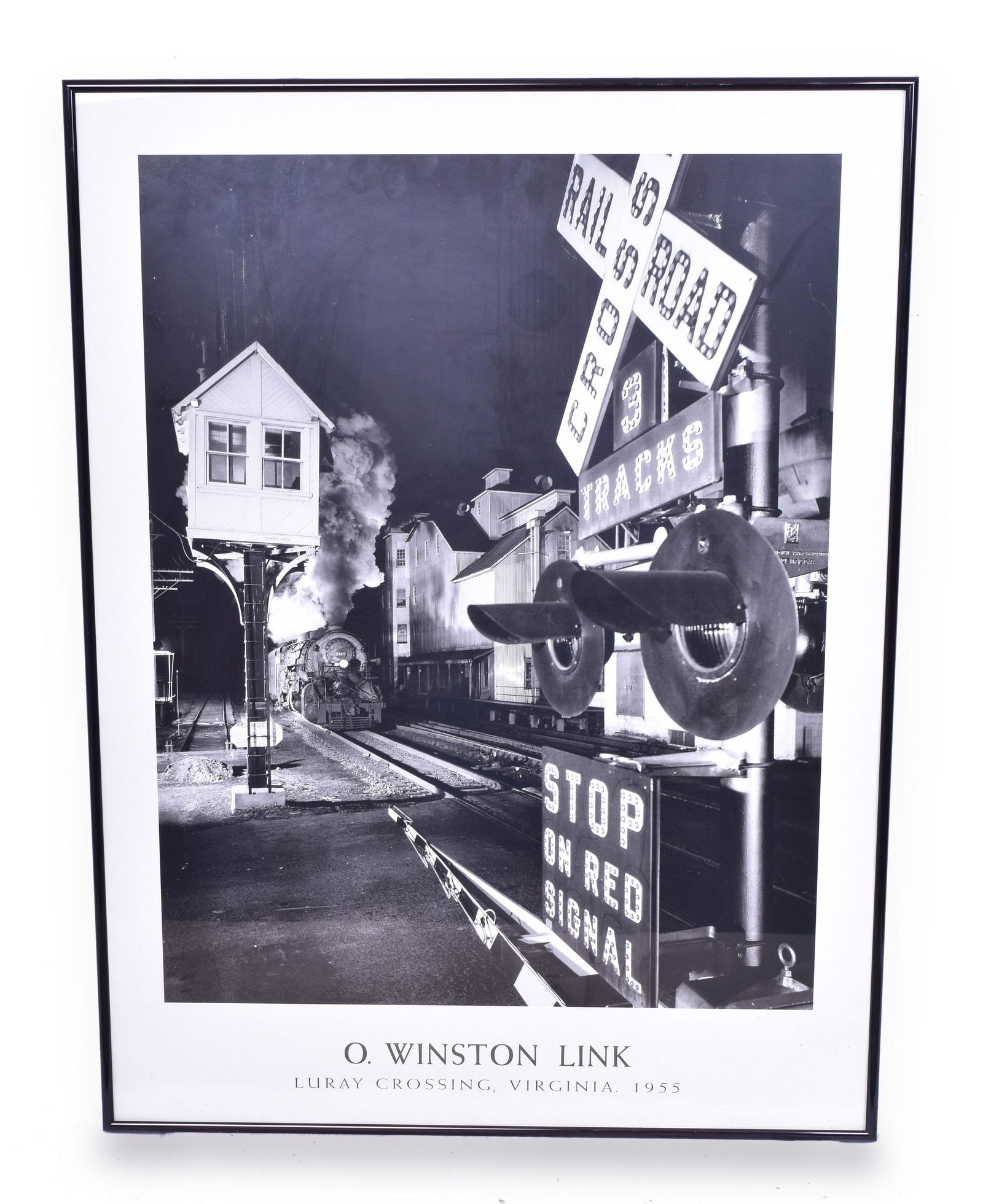 O. Winston Link Luray Crossing Framed Norfolk and Western Poster (1 of 2)