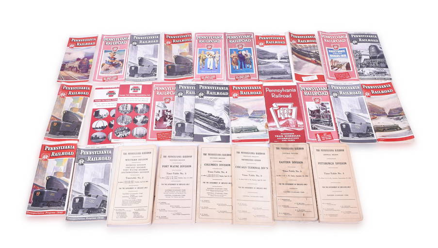 Pennsylvania Railroad Employee and Public Timetables (1057) on Jan 05