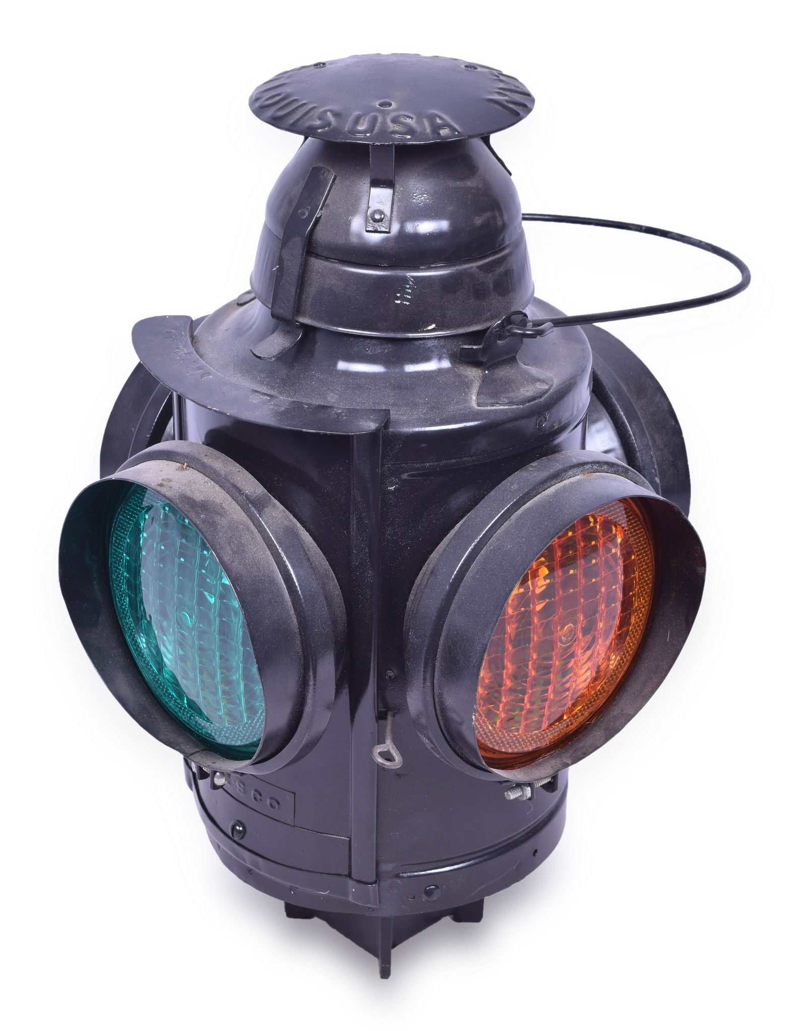 Restored Handlan Frisco Railroad Switch Lamp (1 of 4)