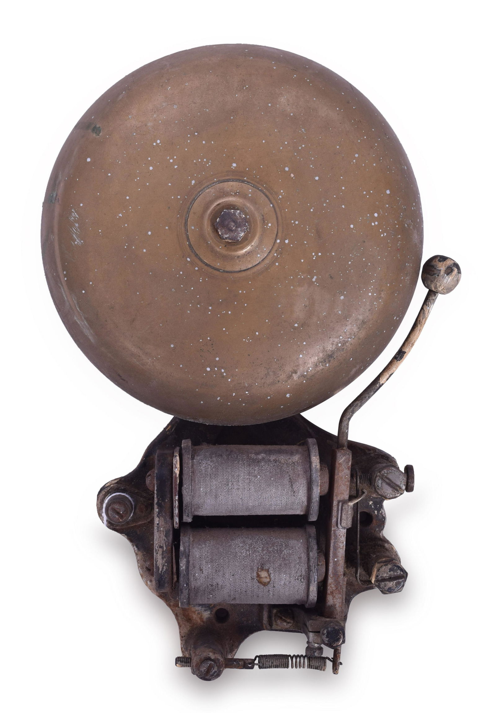 Faraday Brass Electric Bell Fire Gong (1 of 2)