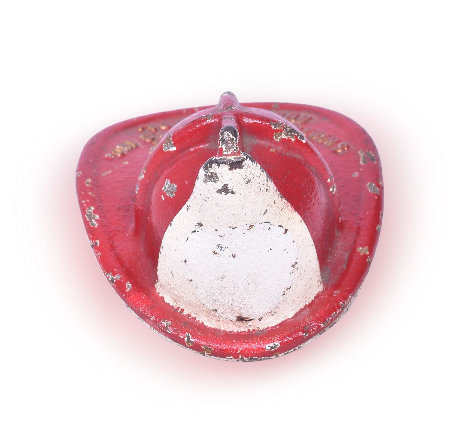 Swigart Associates Inc. Cast Iron Fire Helmet Paper Weight (1 of 3)