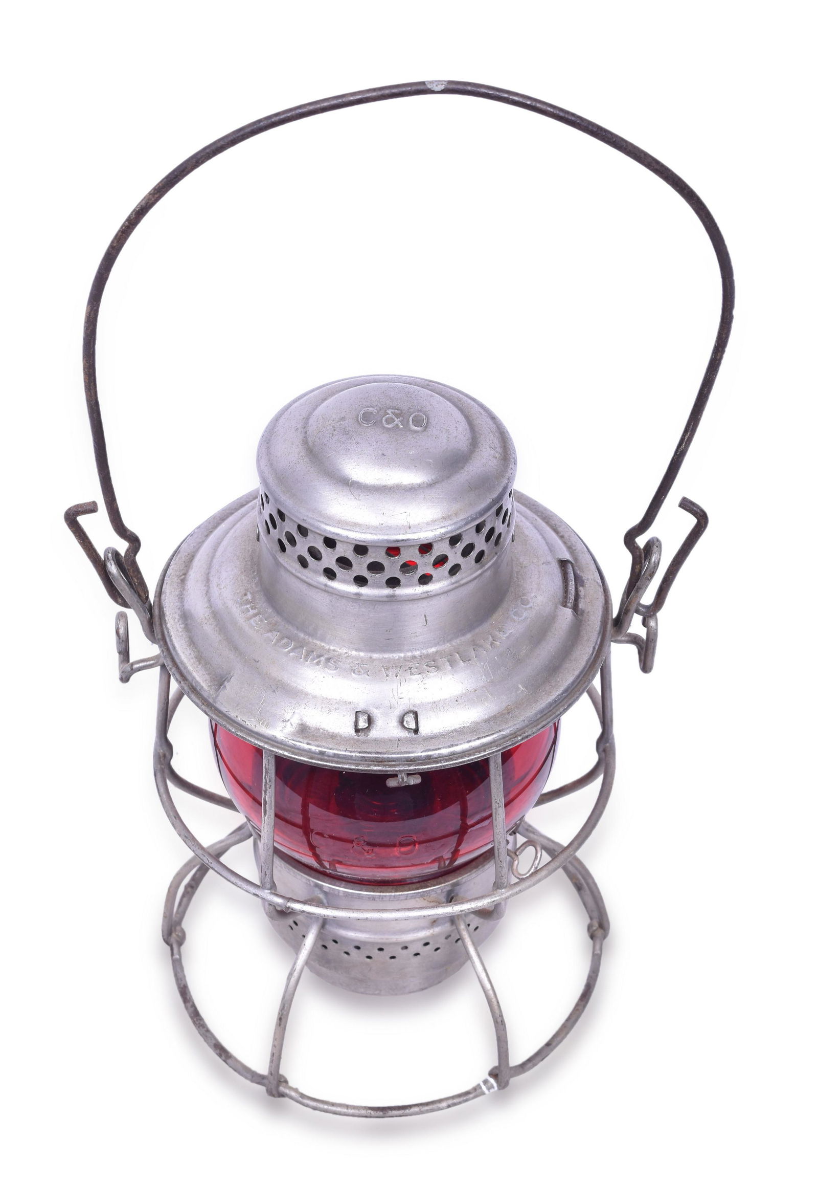 Adams & Westlake Chesapeake and Ohio Railroad Kero Lantern (1 of 6)