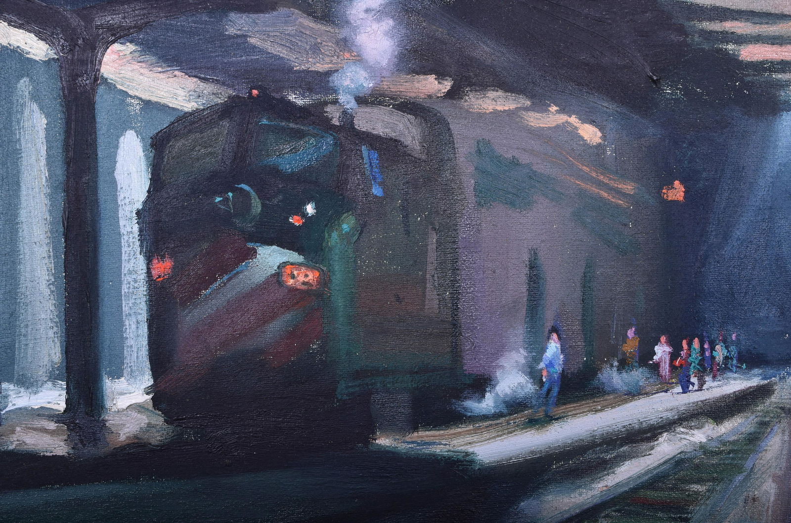 Burlington Northern E8 - Chicago Union Station (1 of 4)