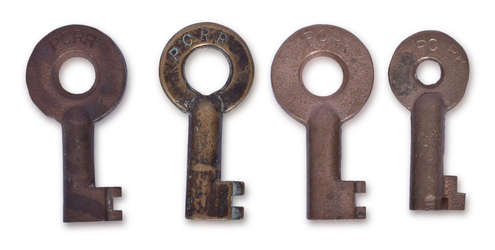 Four Penn Central Railroad Switch Keys (1 of 2)
