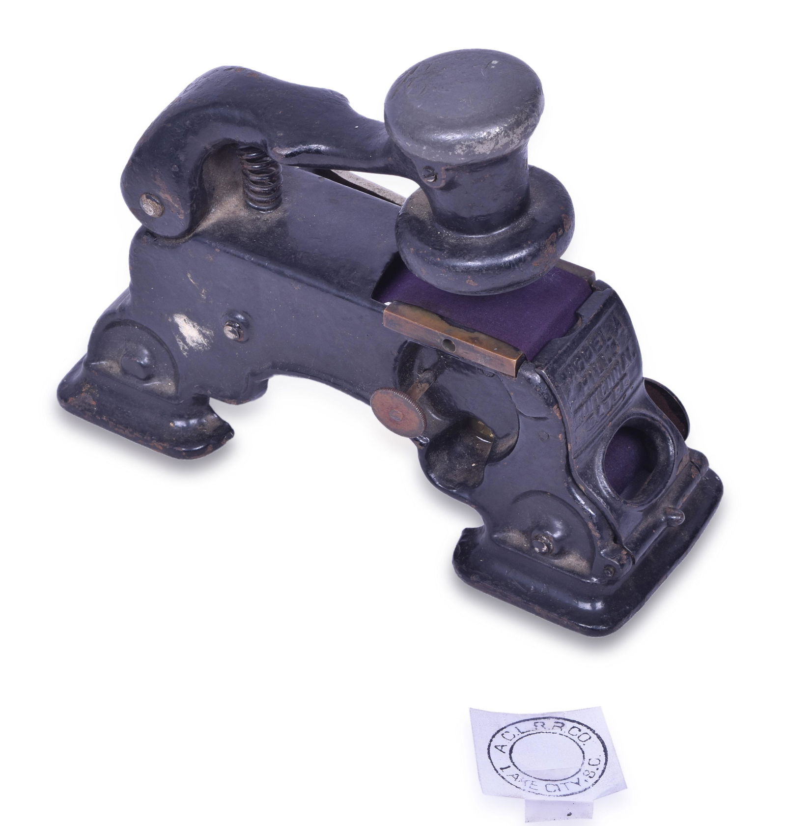 Centennial Ticket Dater w/ Lake City South Carolina Atlantic Coast Line Railroad Dater Die (1 of 4)