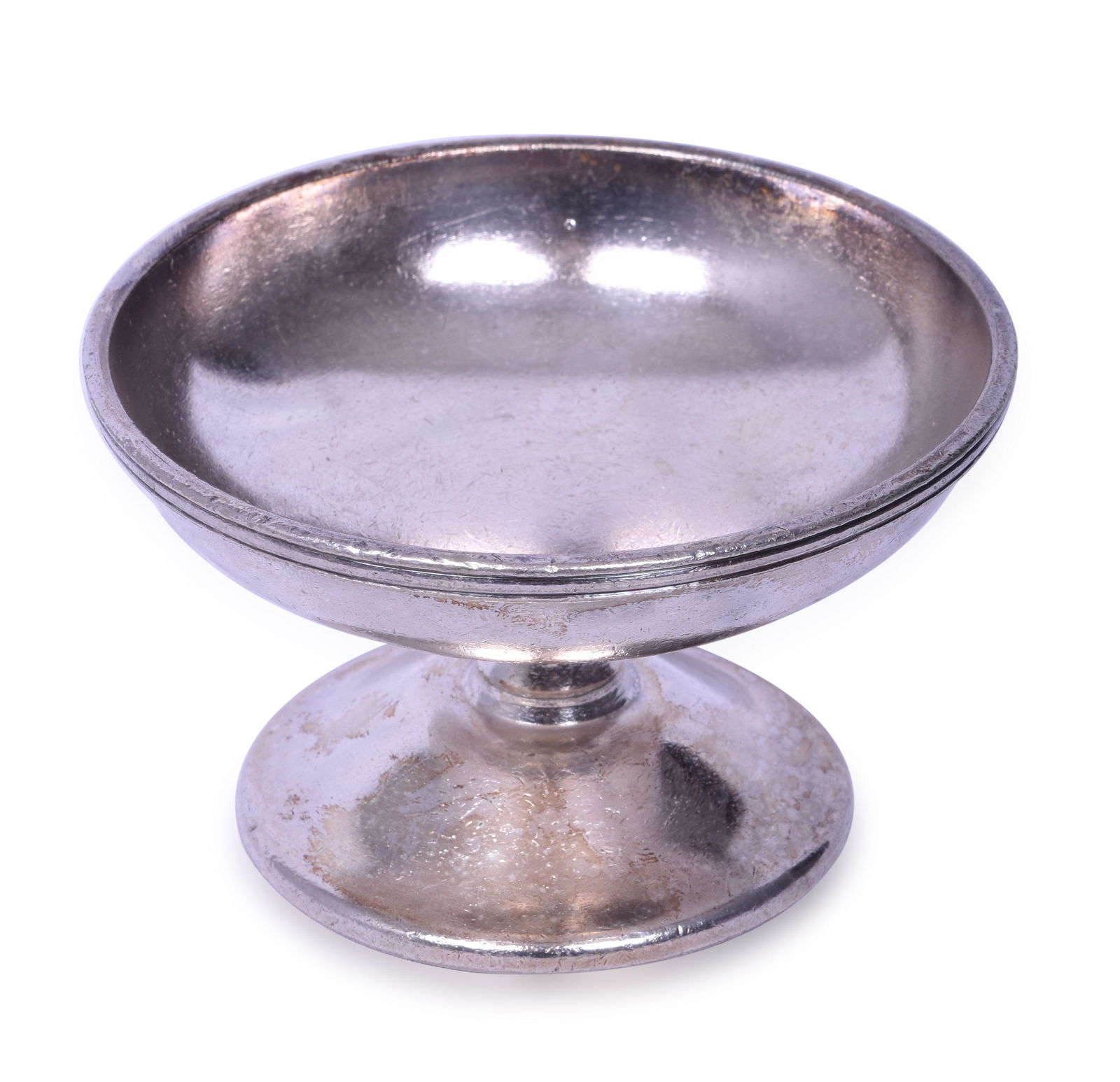 International Silver Co. Chicago & North Western Railway Pedestal Ice Cream Dish (1 of 4)