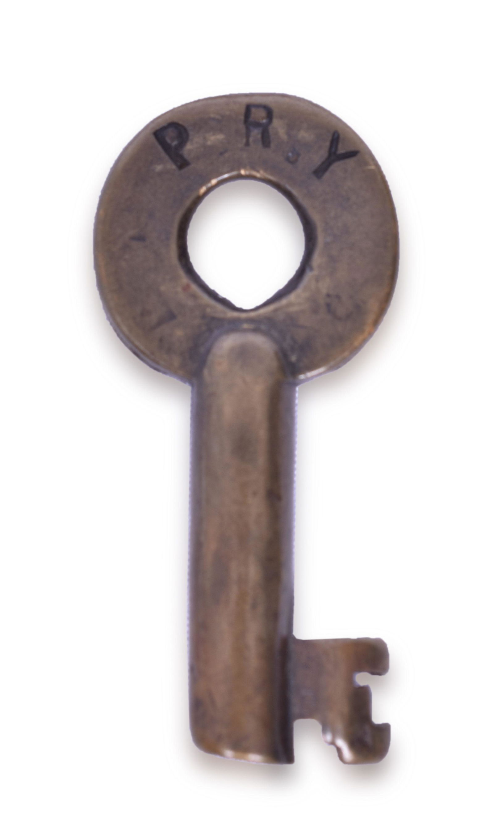 People's Railway A&W Brass Switch Key (1 of 3)