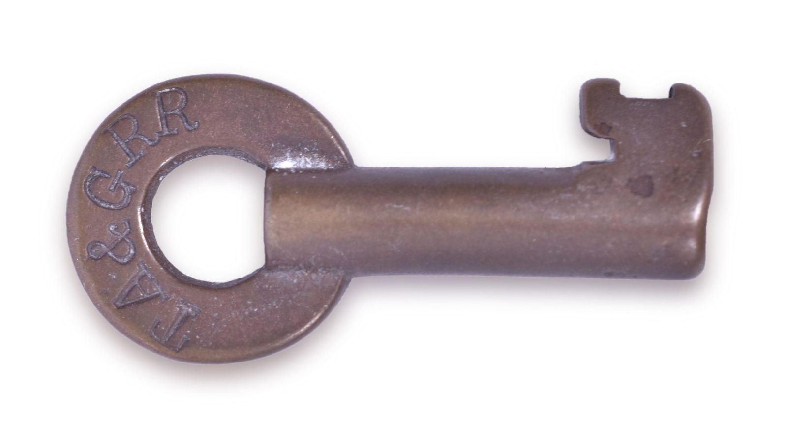Tennessee, Alabama and Georgia Railroad Brass Key (1 of 3)