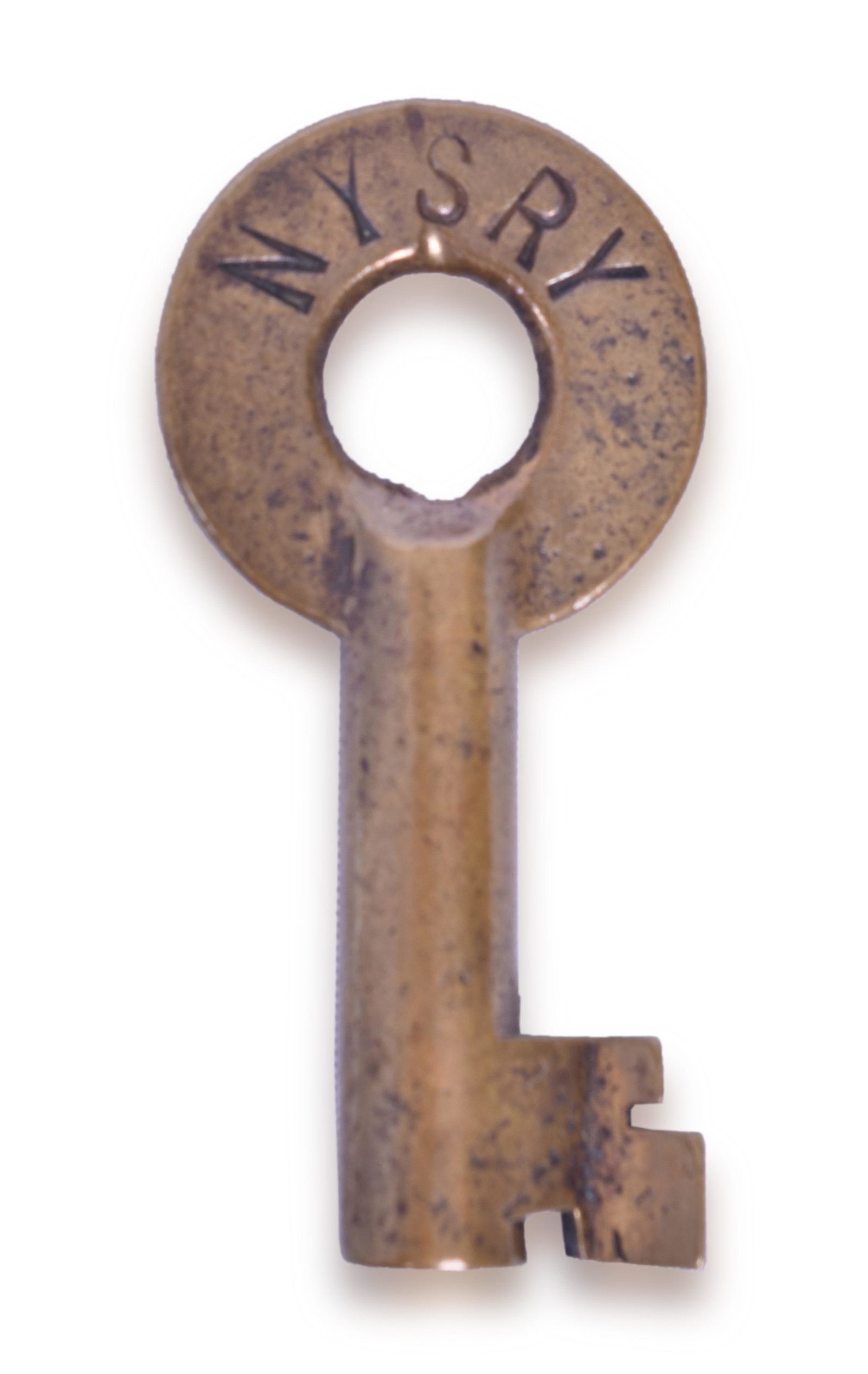 New York State Railways Brass Key (1 of 3)