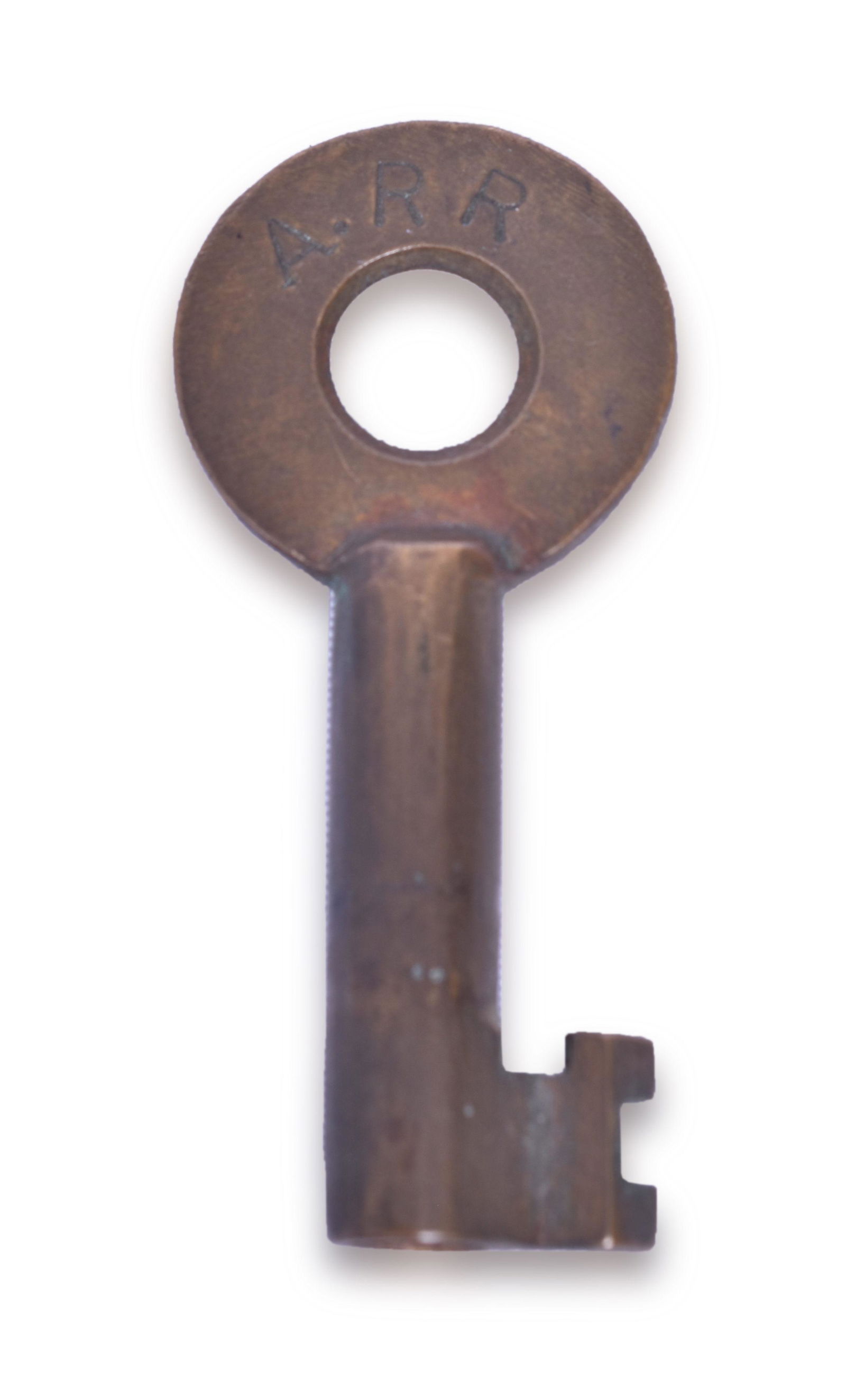 Alaska Railroad A&W Brass Switch Key (1 of 3)