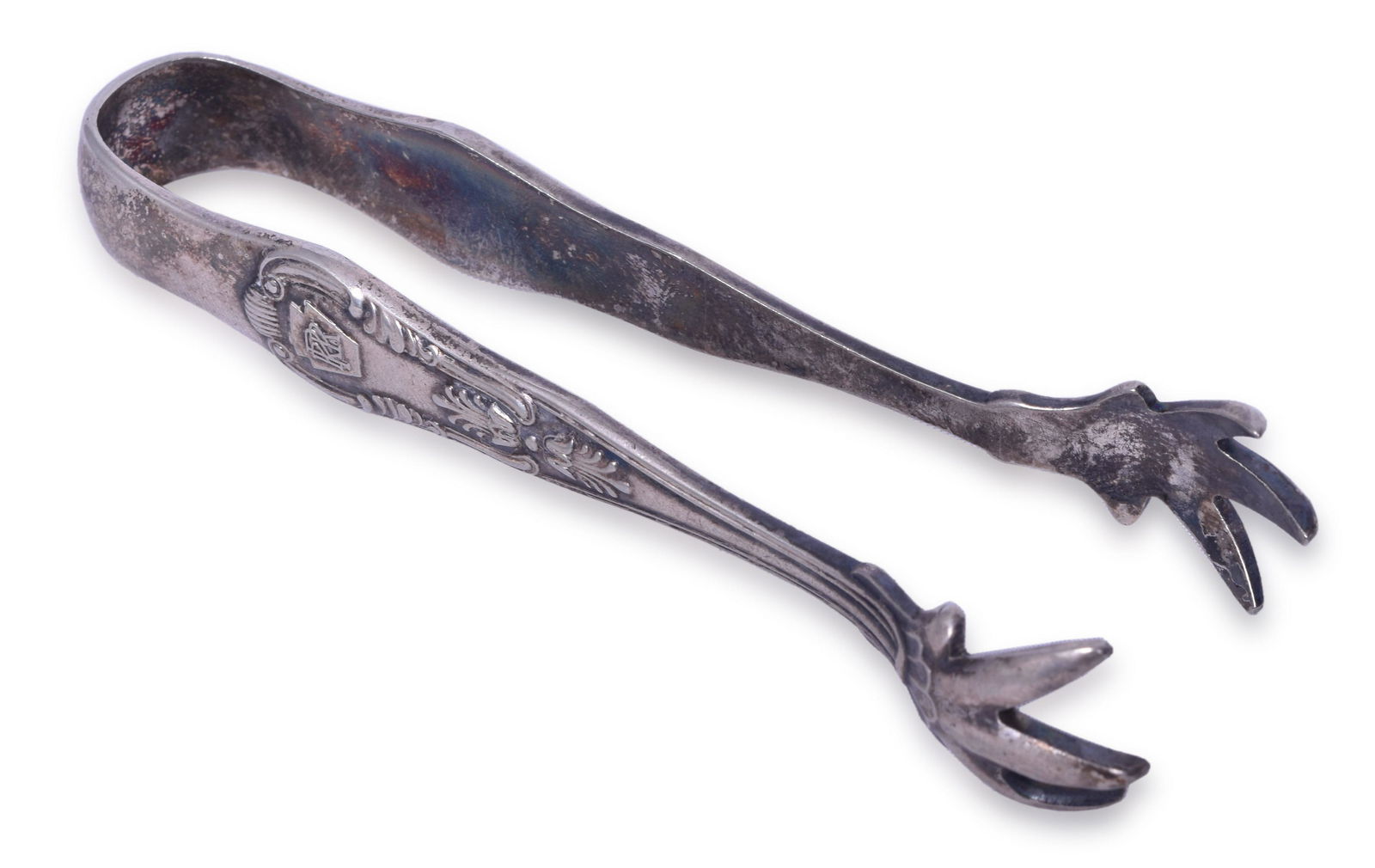 Reed & Barton Pennsylvania Railroad Turkey Claw Sugar Tongs (1 of 3)
