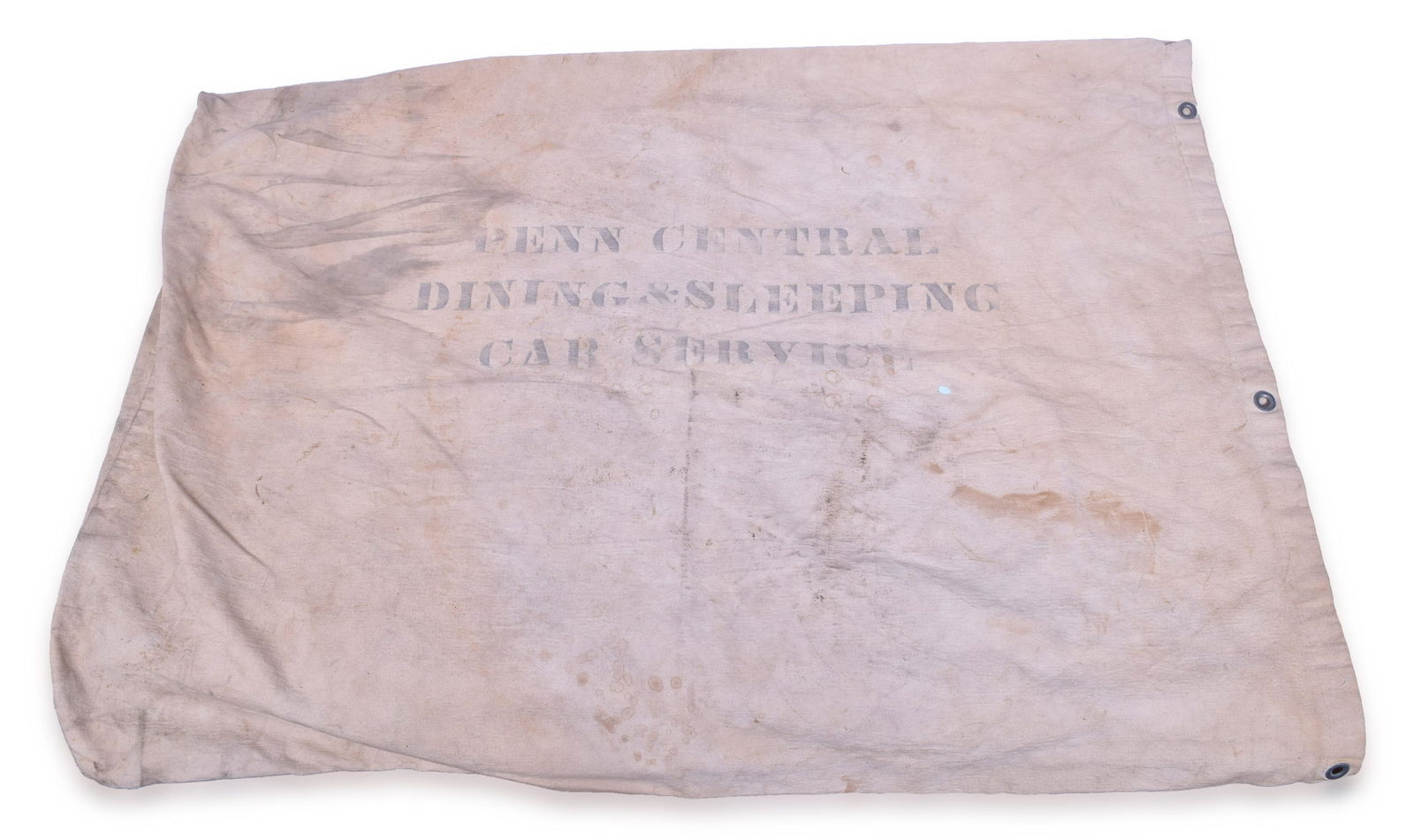 Pennsylvania Railroad Penn Central Dining & Sleeping Car Service Bag (1 of 2)