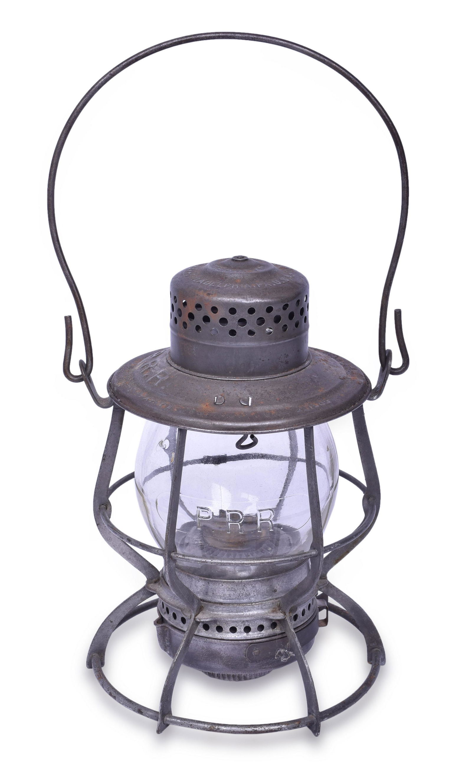 Keystone Casey Pennsylvania Railroad Lantern w/ Cast Clear Pennsylvania Globe (1 of 6)