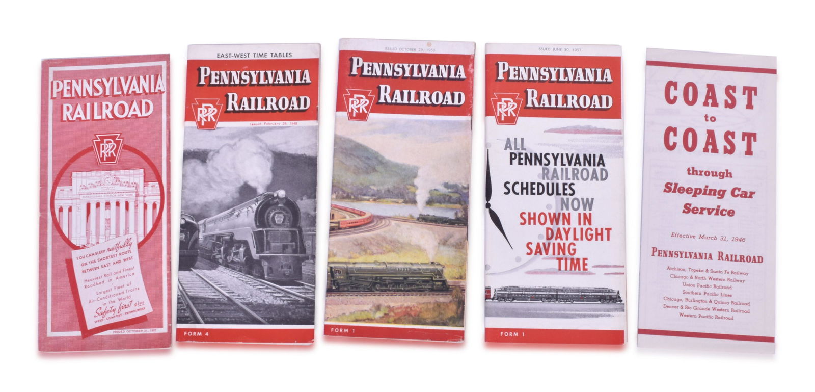Pennsylvania Railroad Timetables (1 of 2)