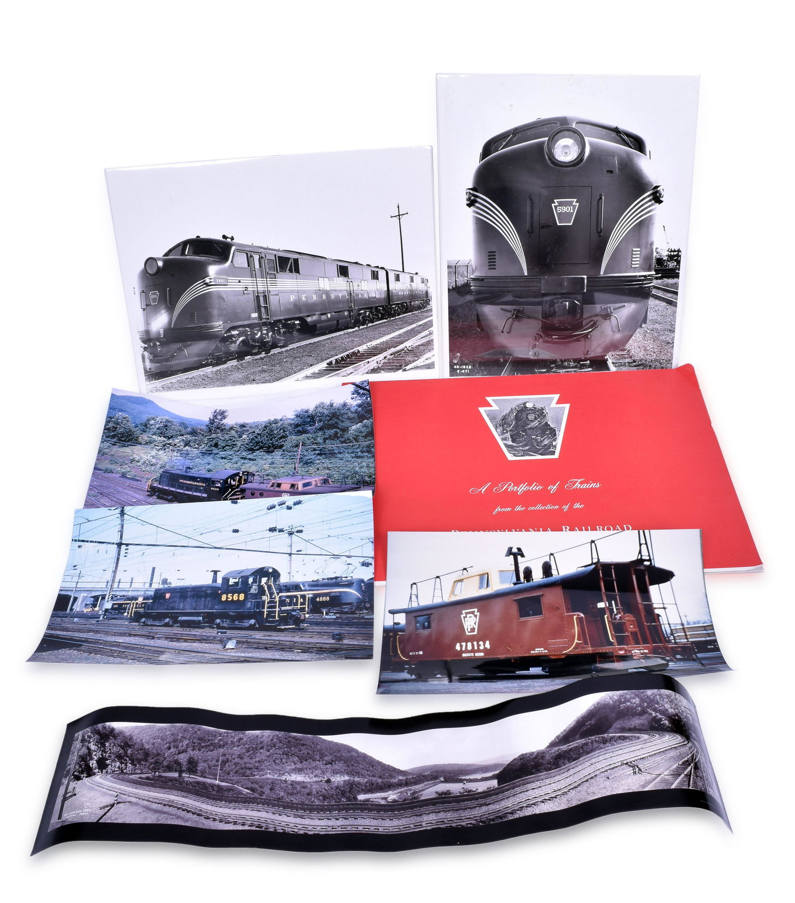 Pennsylvania Railroad Photographs and Prints - E6A, Horseshoe Curve, Griff Teller, etc. (1 of 3)