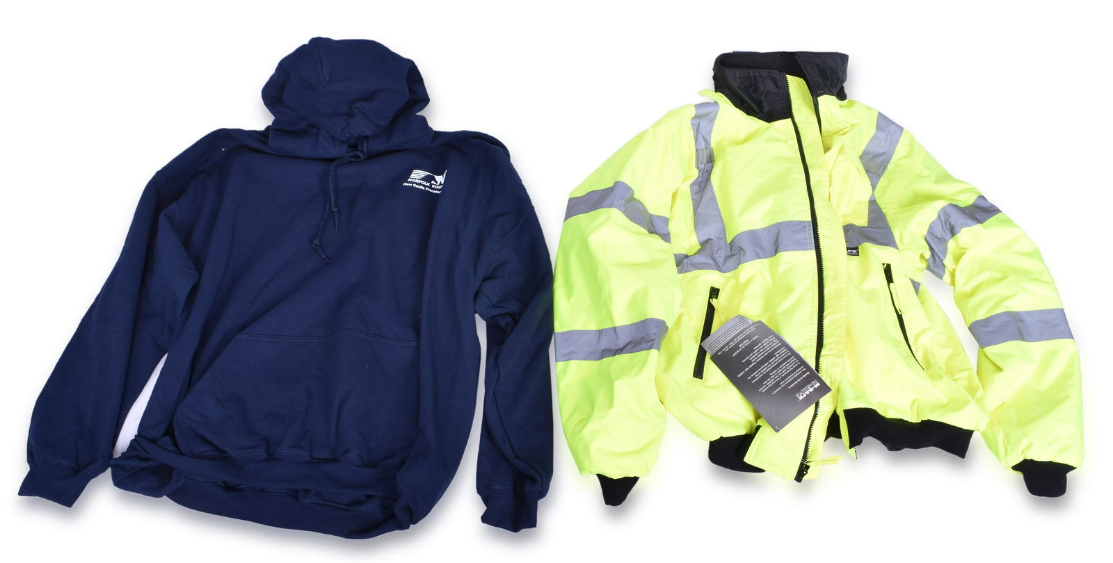 Norfolk Southern Railroad Jacket and High Visibility Clothing Group, Hard Hat, Sweatshirt (1 of 5)
