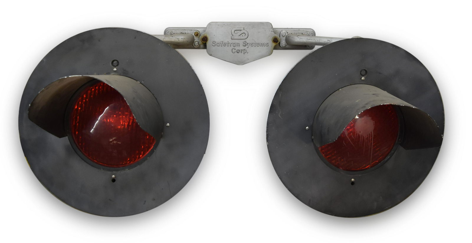 Safetran Railroad Crossing Light Pair (1 of 5)