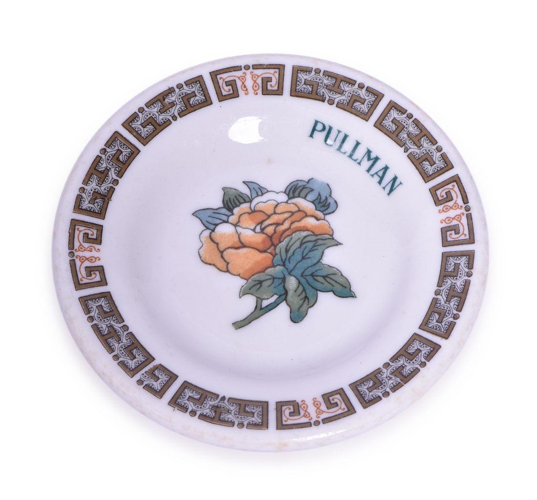 Pullman Railroad China Indian Tree Butter Pat (1 of 3)