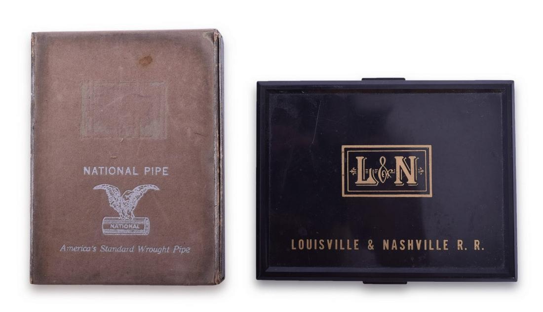 Group of Two Louisville & Nashville Railroad Playing Card Decks - 100th Anniversary and The Humming (1 of 2)