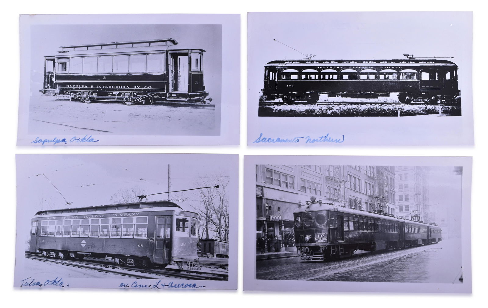 Lifetime 250 Lot Railroad / Traction Photograph Collection (1 of 5)