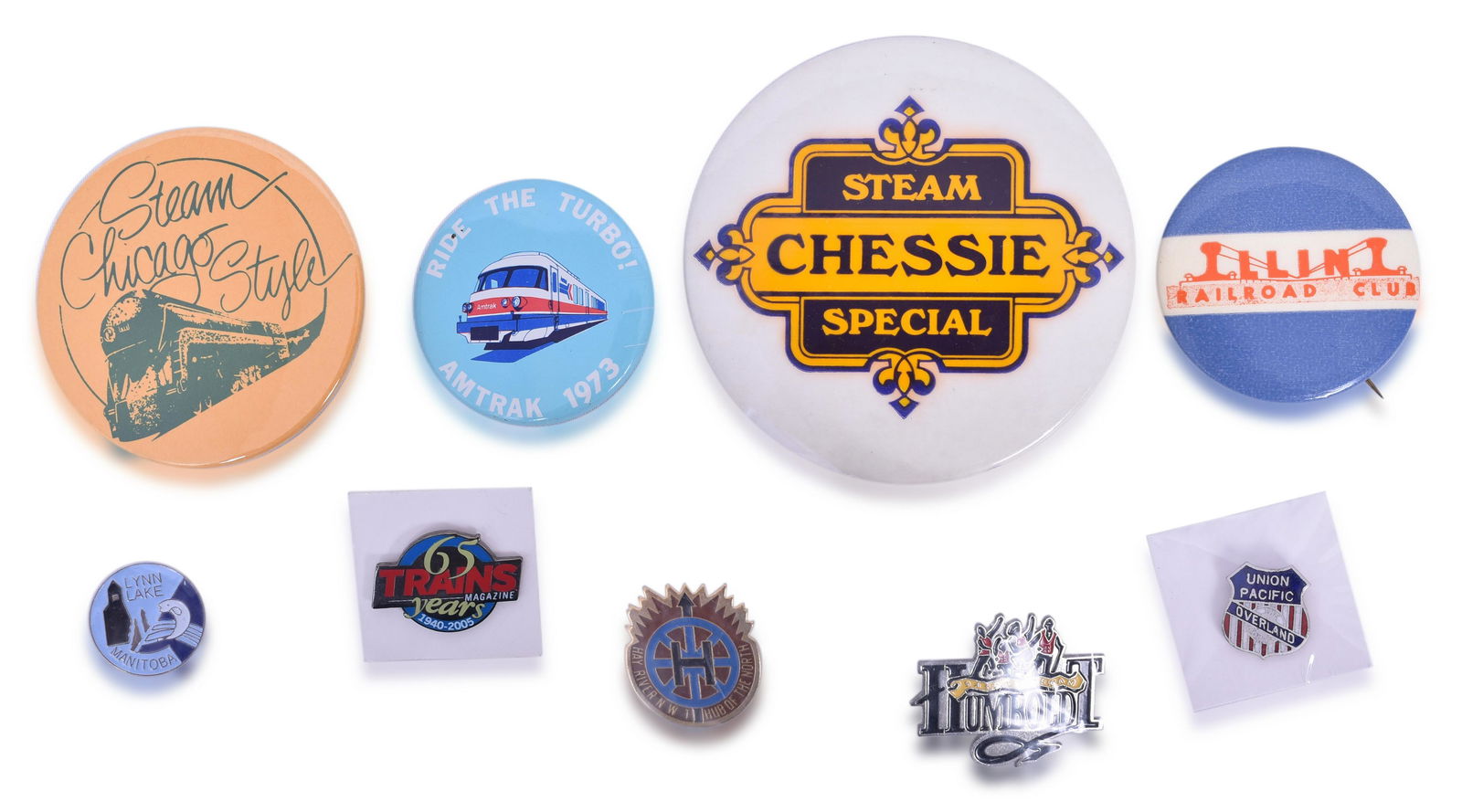 Large Railroad Postcard and Button Collection - East Broad Top, Durango, Georgetown Loop, and More (1 of 9)