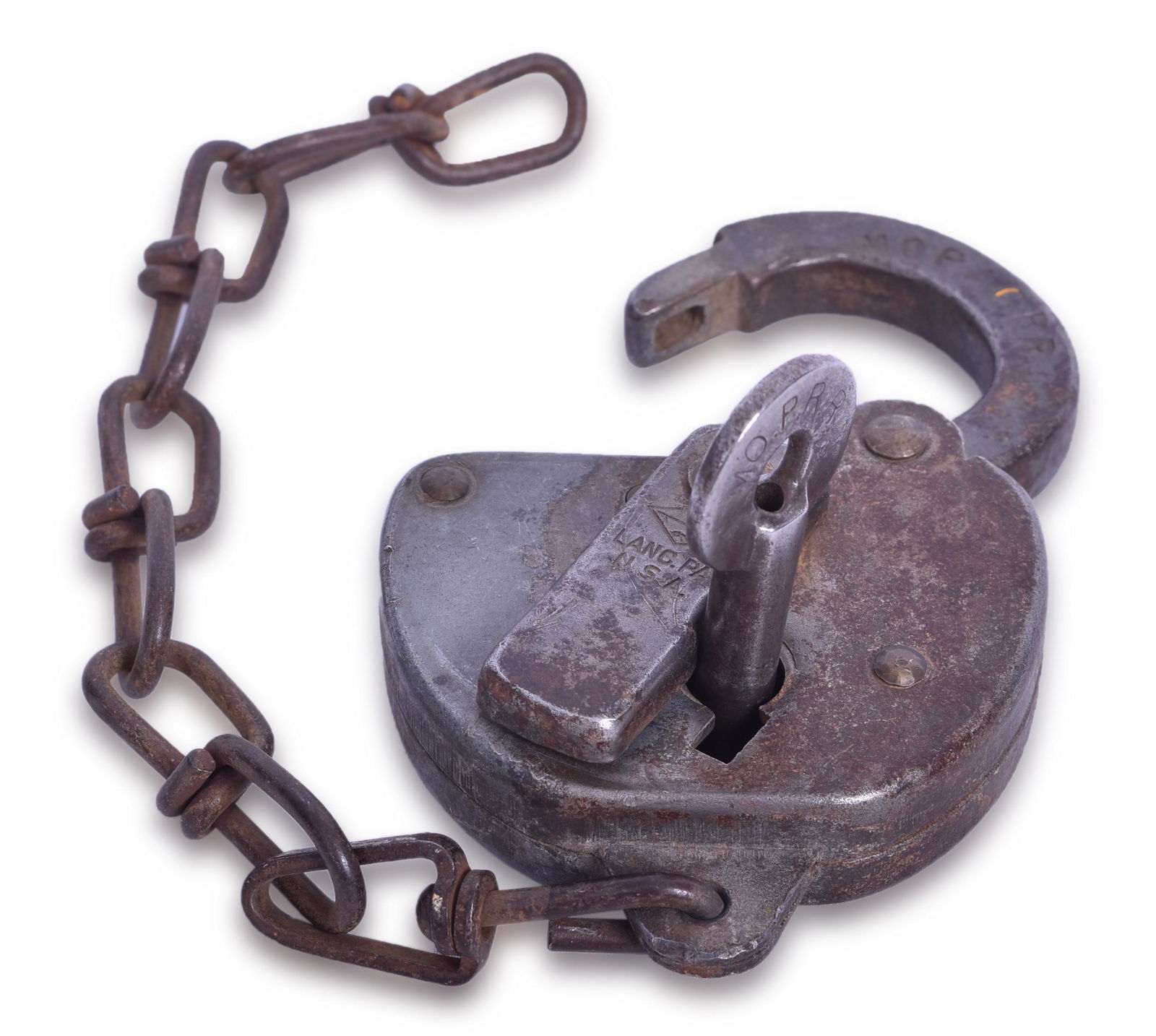 Three Missouri Pacific Railroad Locks and Keys - Slaymaker (1 of 12)